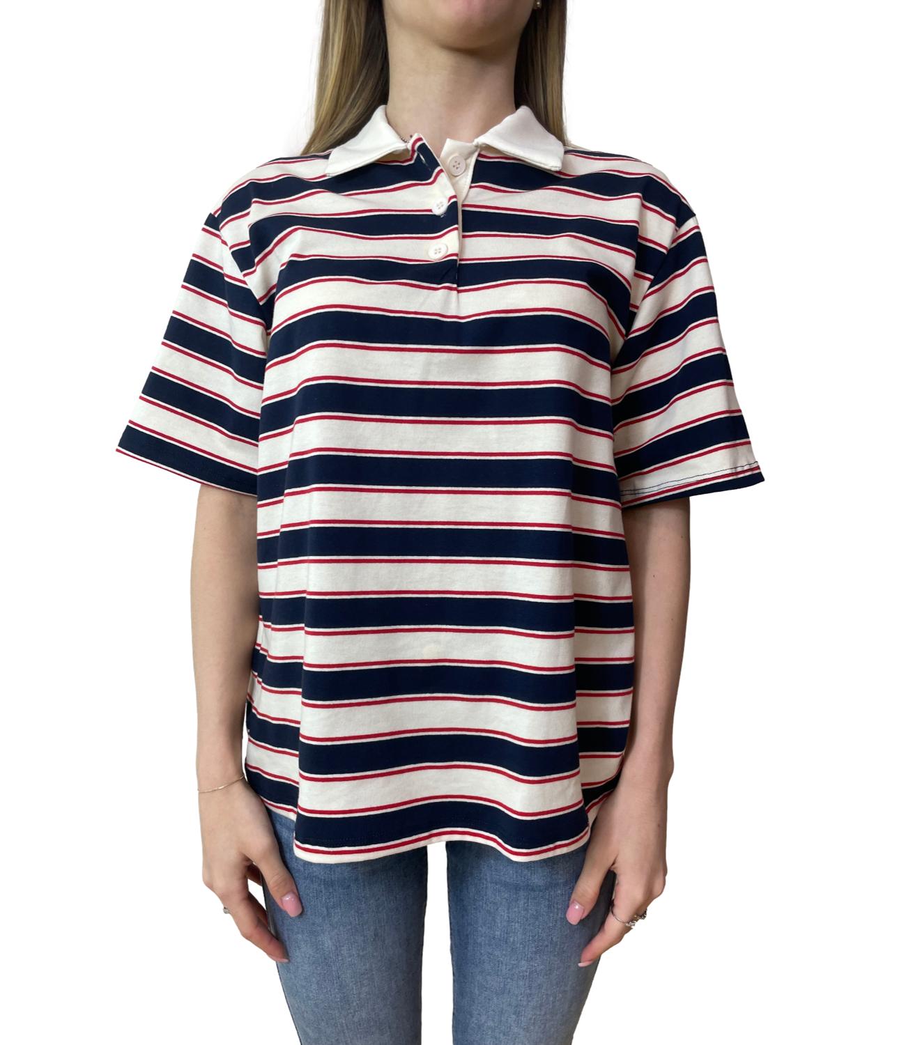 Glamour T-shirt Blu Donna