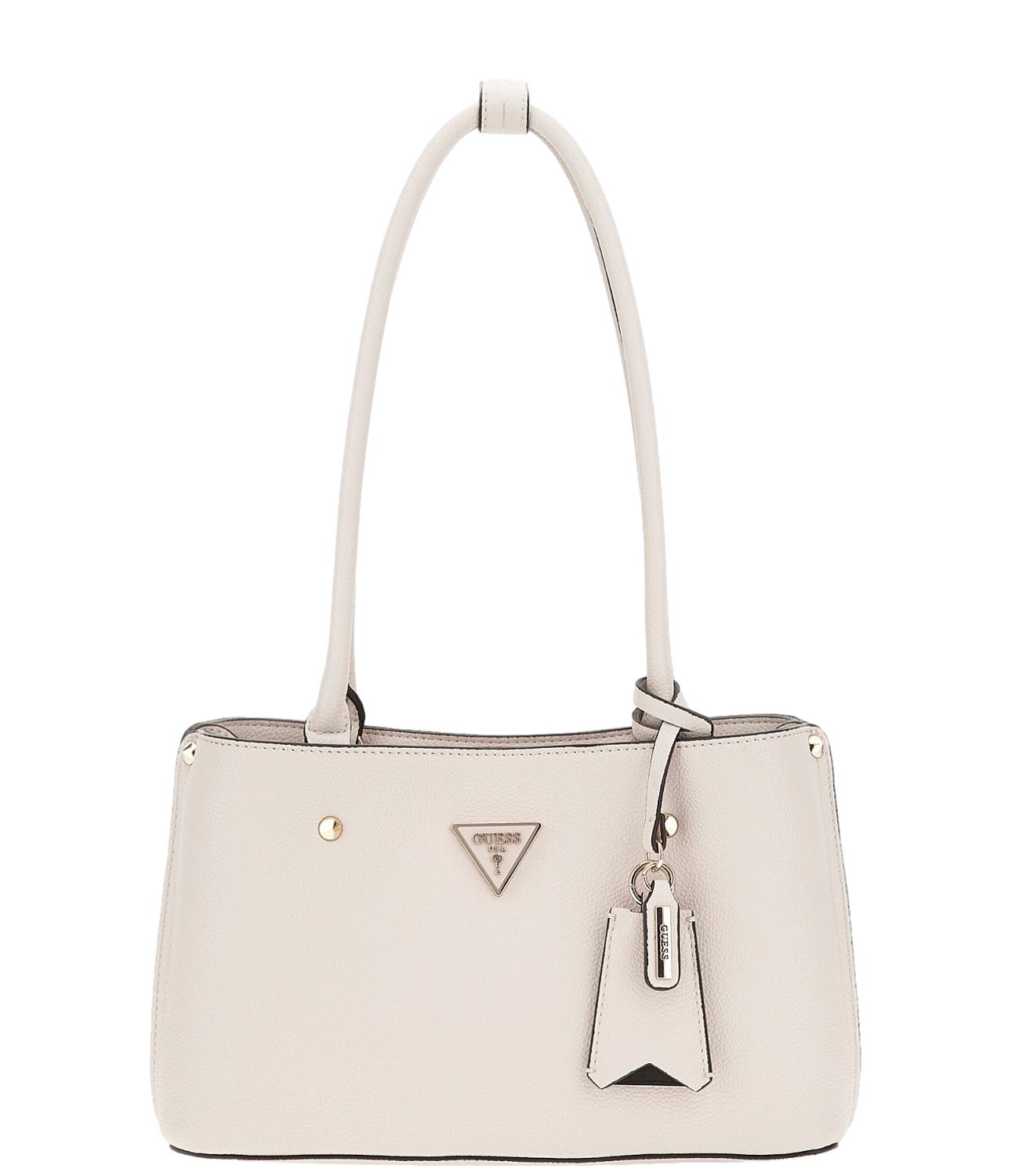 Guess borsa Meridian avorio donna