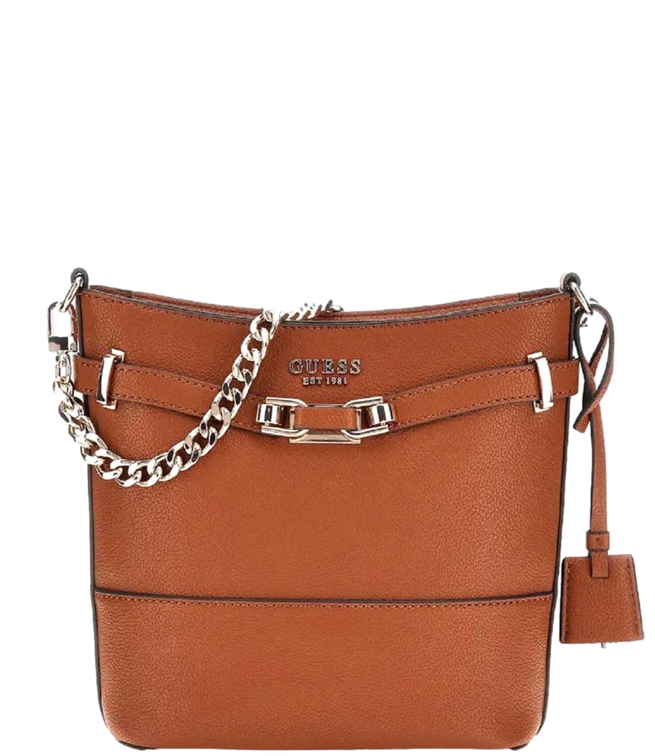 Guess borsa Silvye marrone da donna