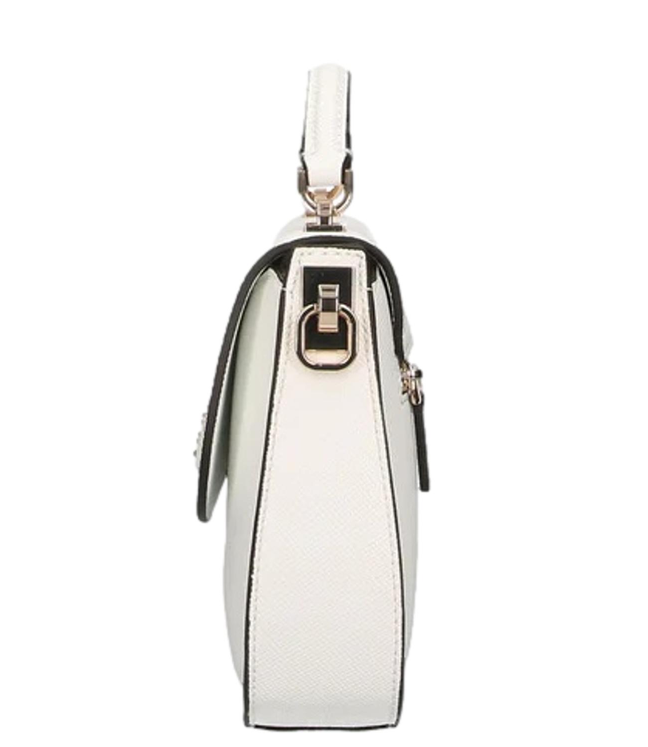 Guess borsa bianca donna eco jazlynn