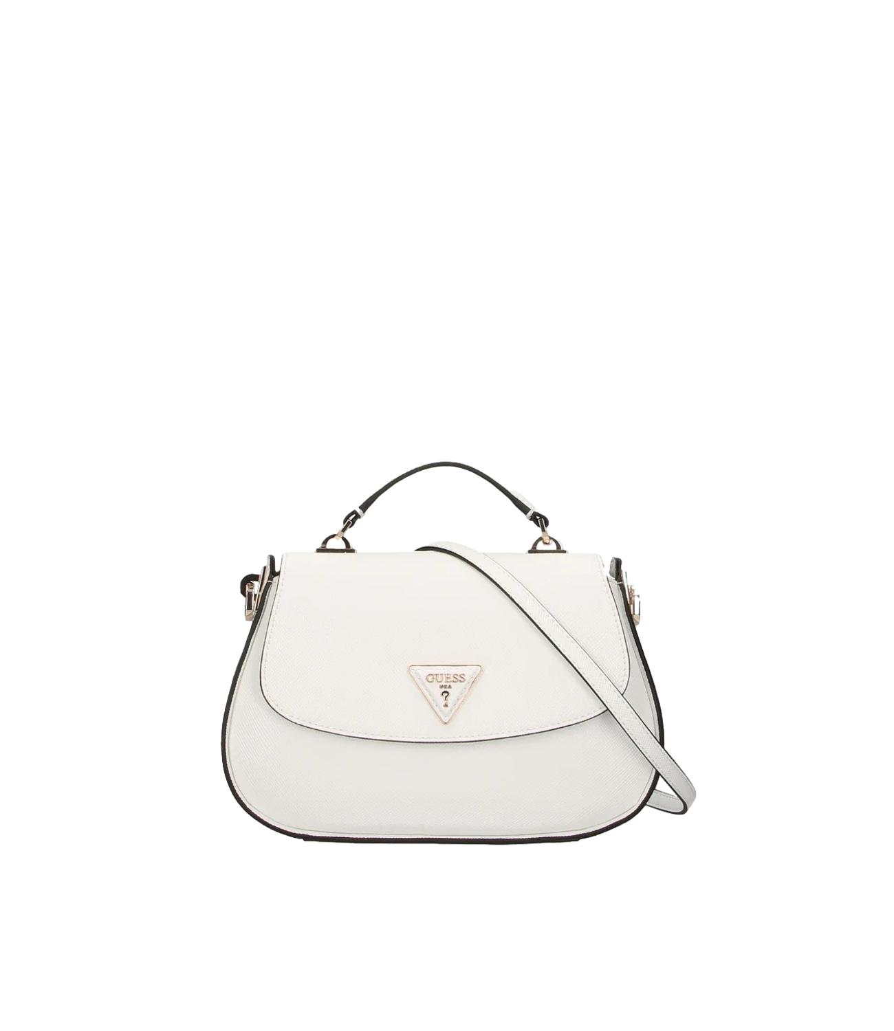 Guess borsa bianca donna eco jazlynn