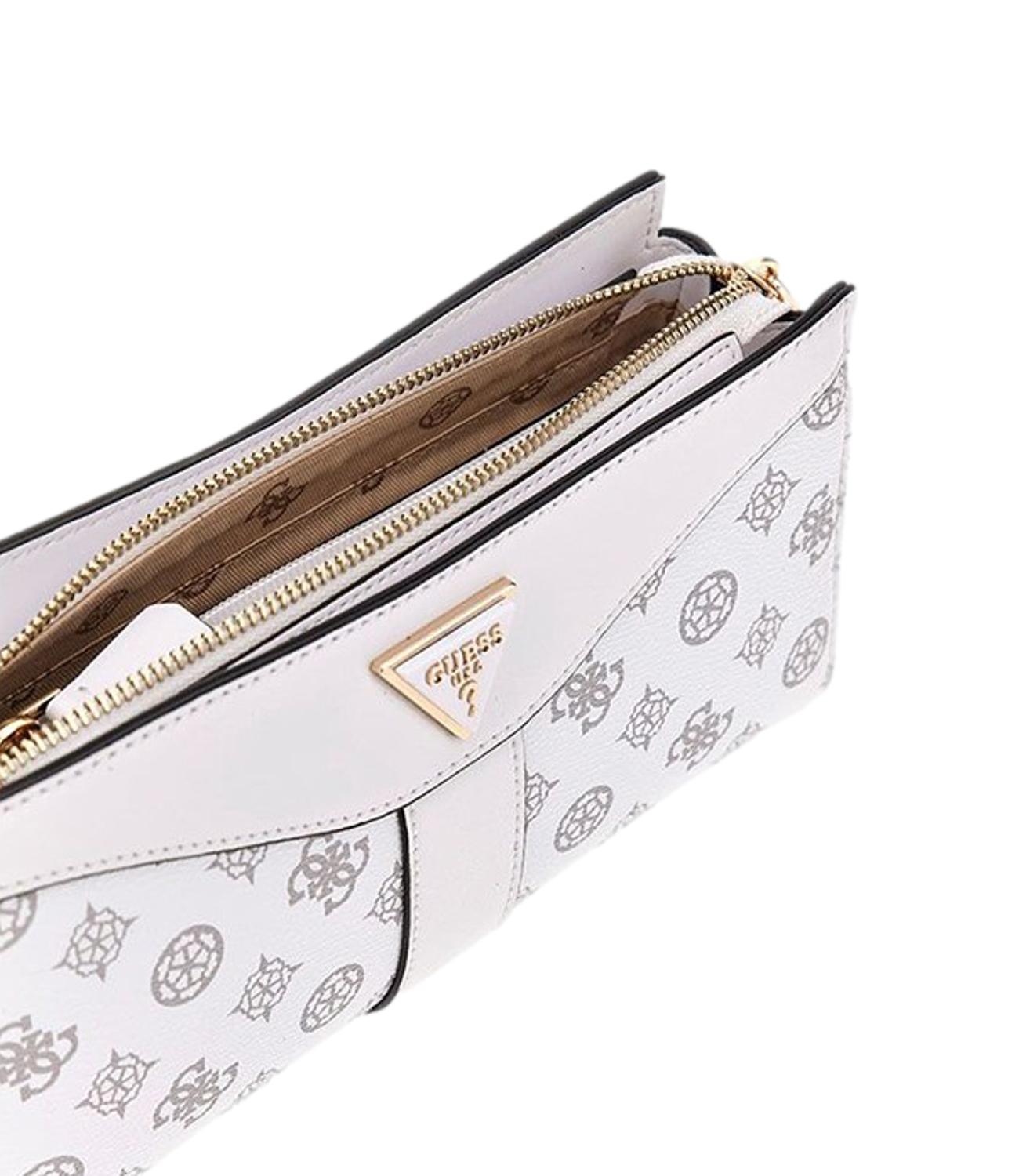Guess borsa DORYS TOP ZIP CROSSBODY bianca donna