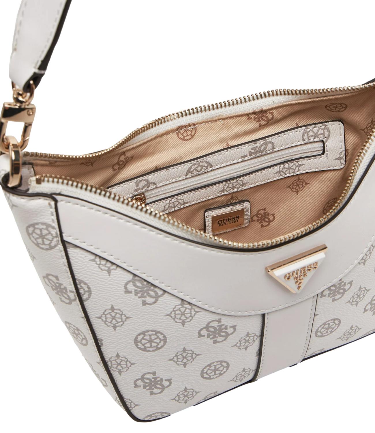 Guess borsa DORYS SHOULDER BAG bianca donna