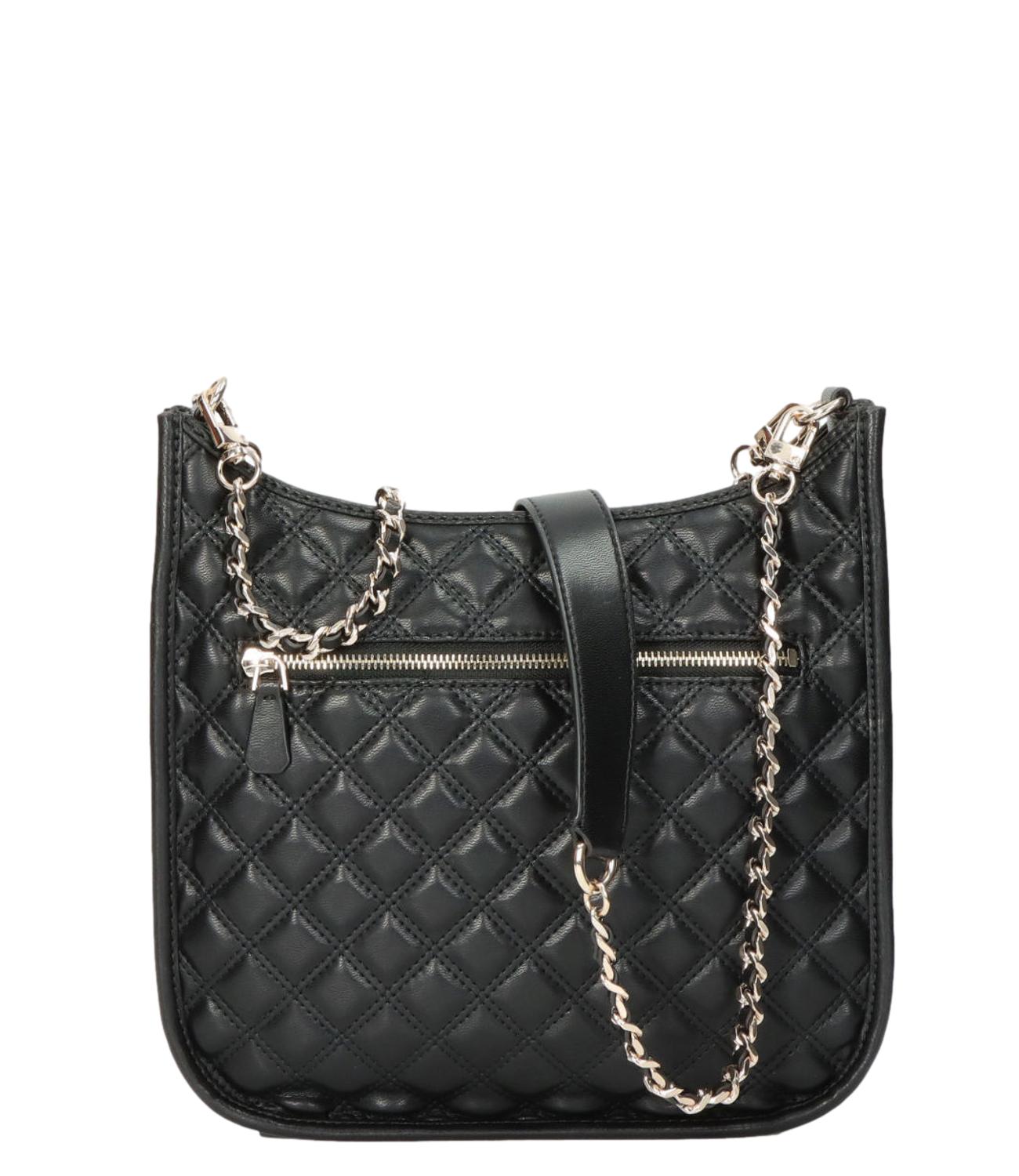 Guess borsa GIULLY BUCKET CROSSBODY nera donna