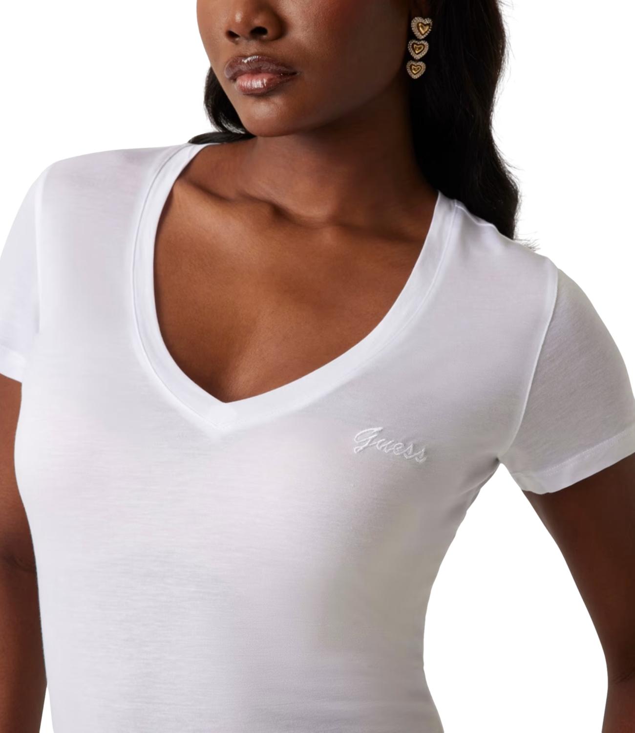 Guess t-shirt bianca donna