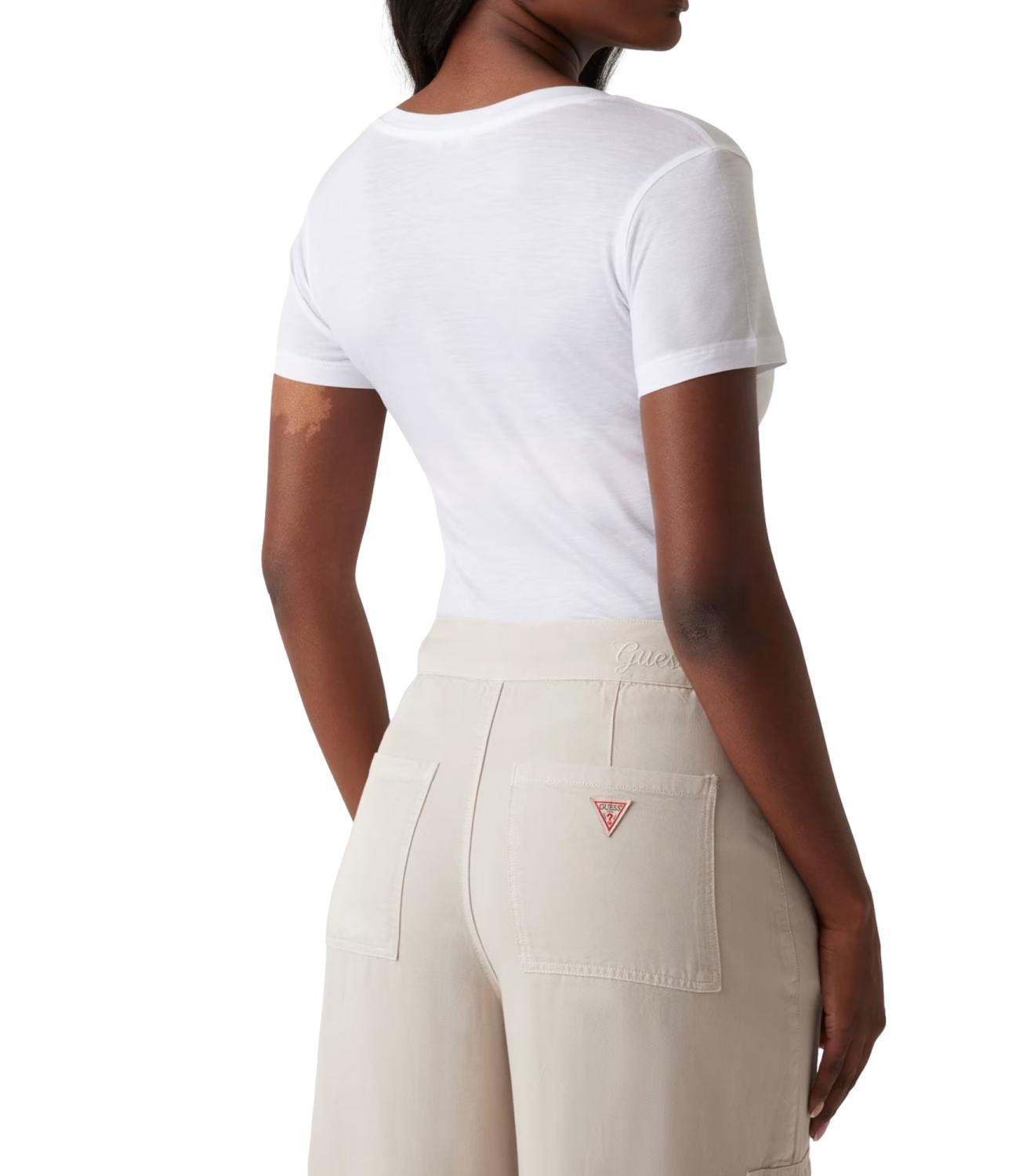 Guess t-shirt bianca donna