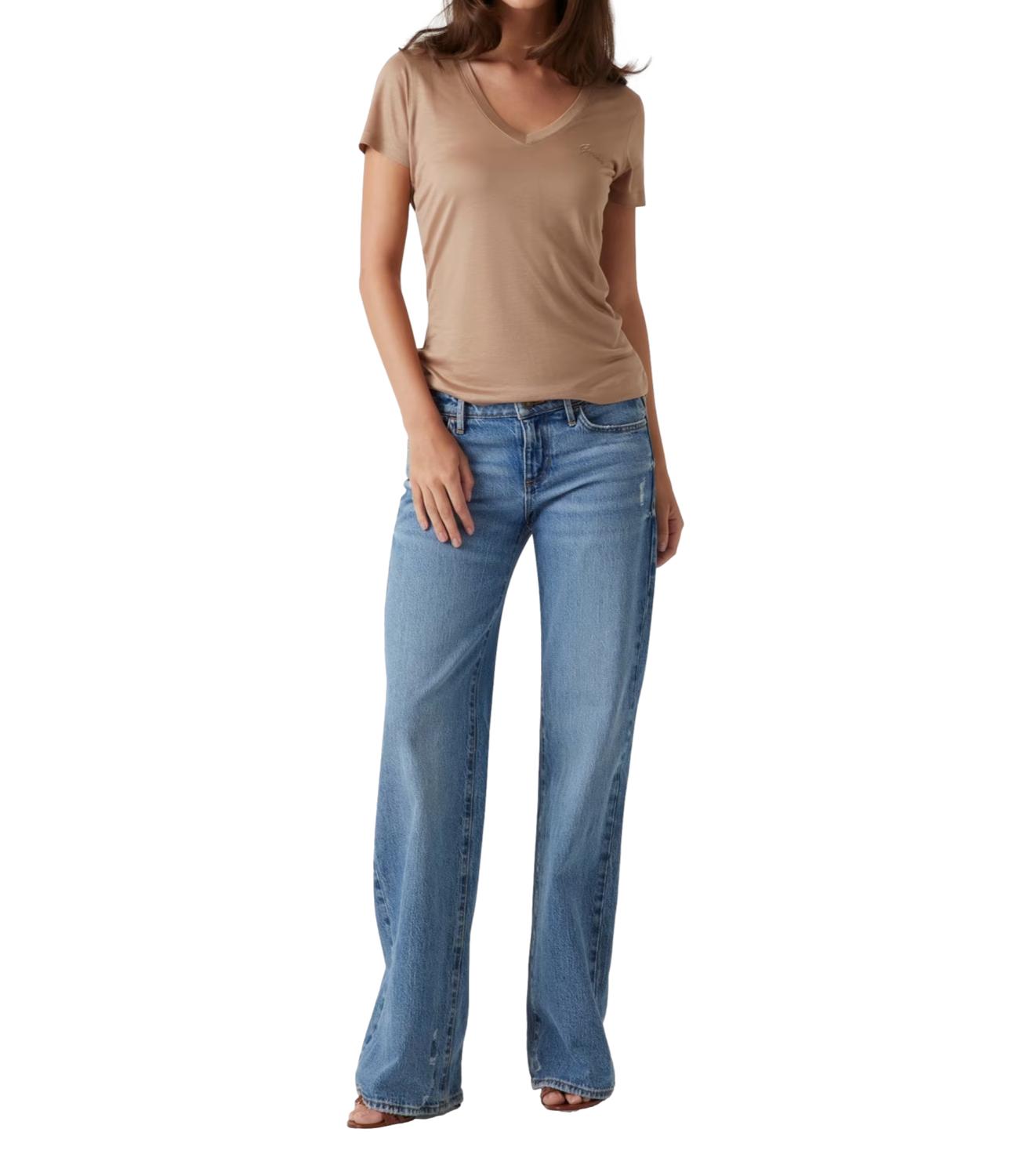 Guess t-shirt sabbia donna