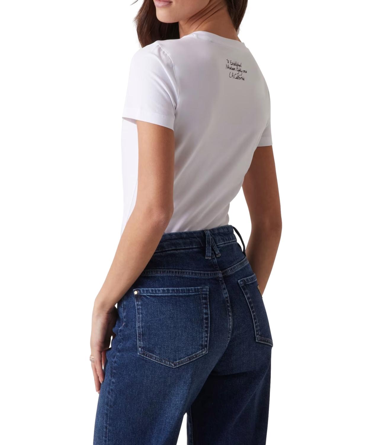 Guess t-shirt bianca donna