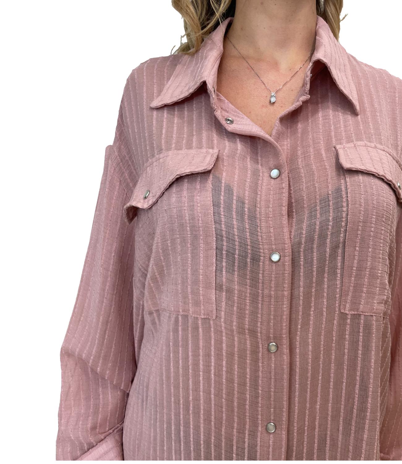 Have One camicia rosa donna