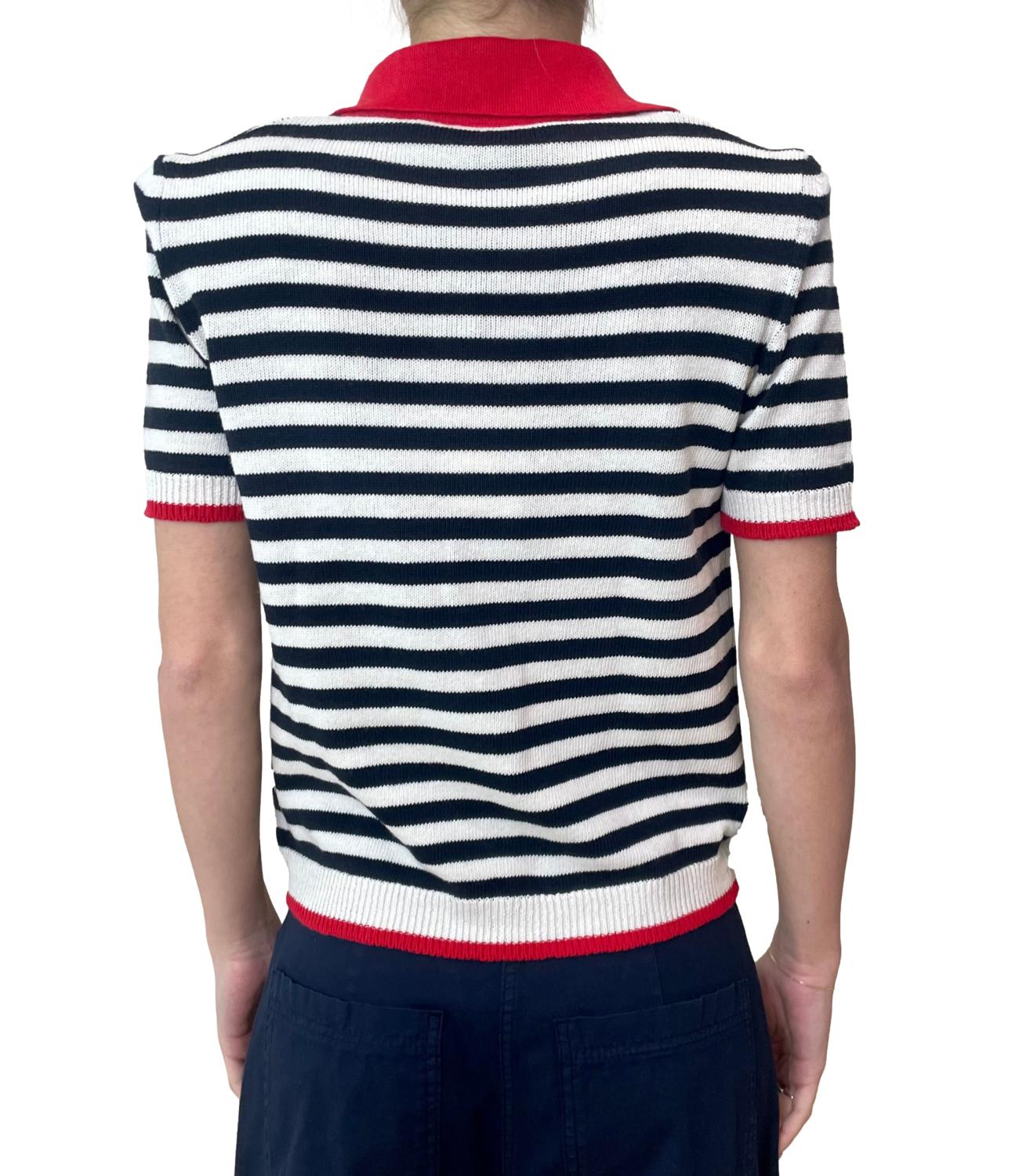 Have One T-Shirt Panna/Blu/Rosso Donna