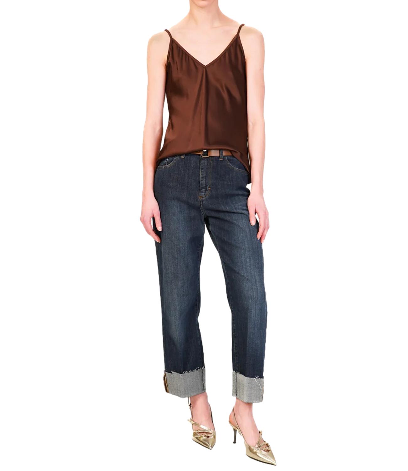 Have One top satin choco donna