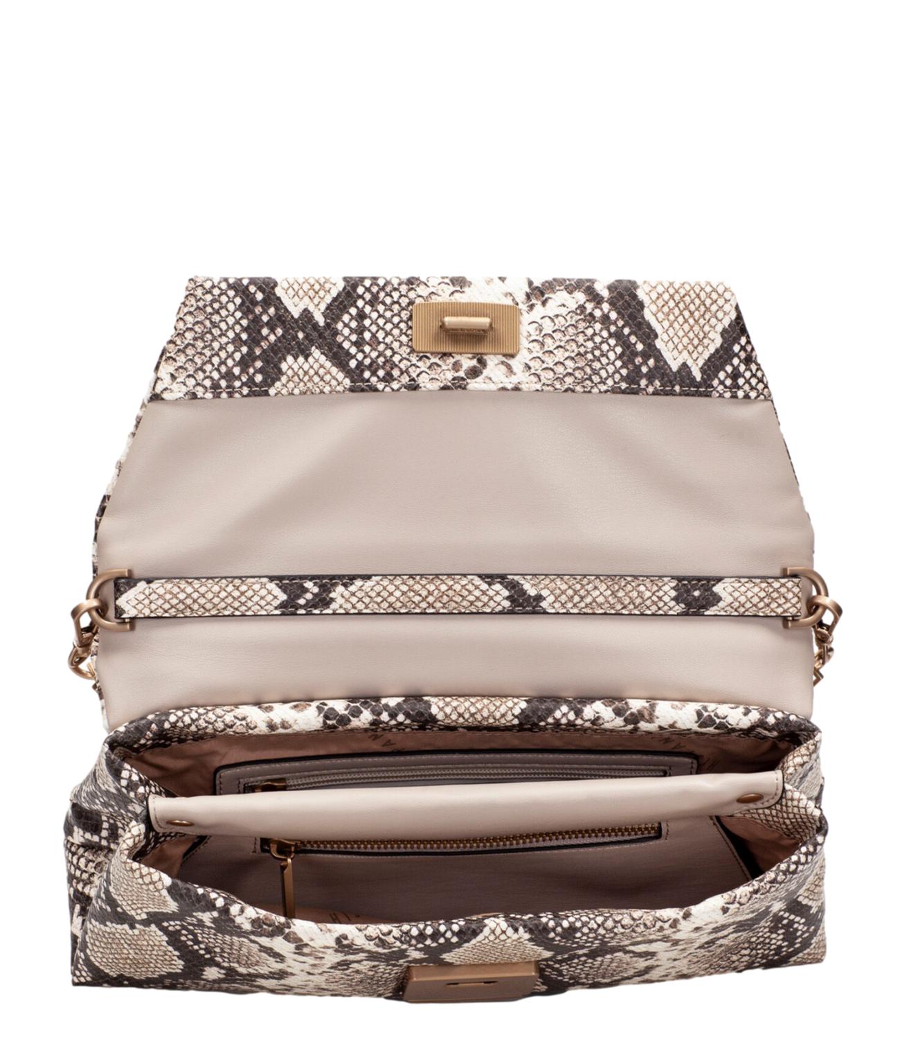 Hispanitas Borsa Snake/Taupe Donna
