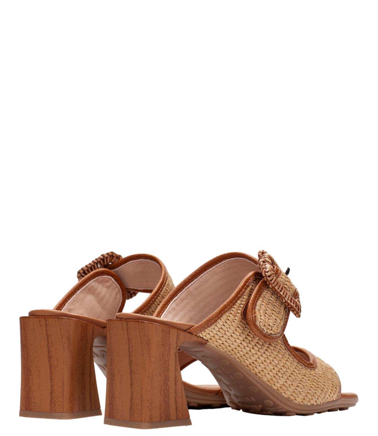 Hispanitas Sandalo Miami Naturale/Cervo/Cuoio Donna