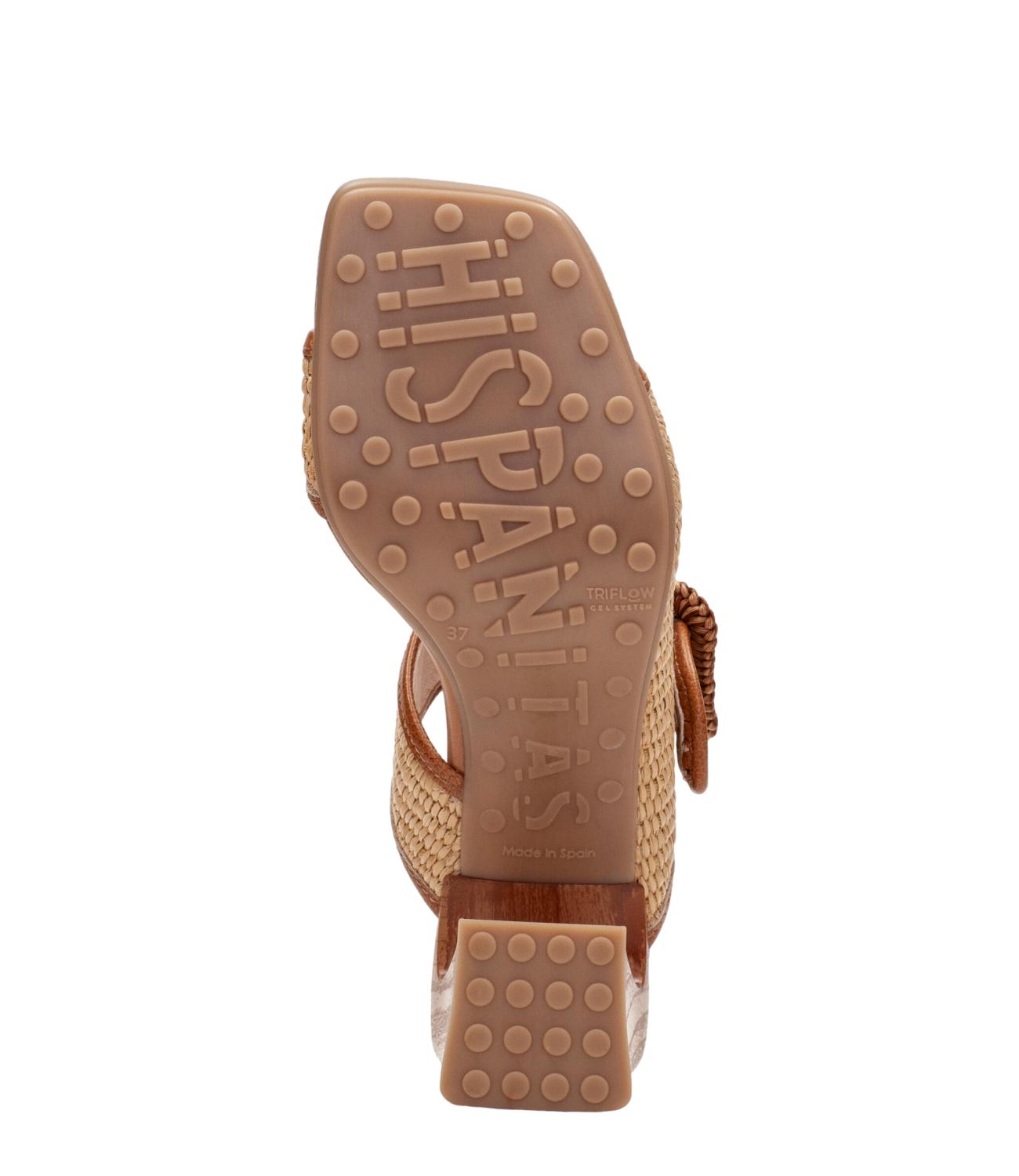 Hispanitas Sandalo Miami Naturale/Cervo/Cuoio Donna