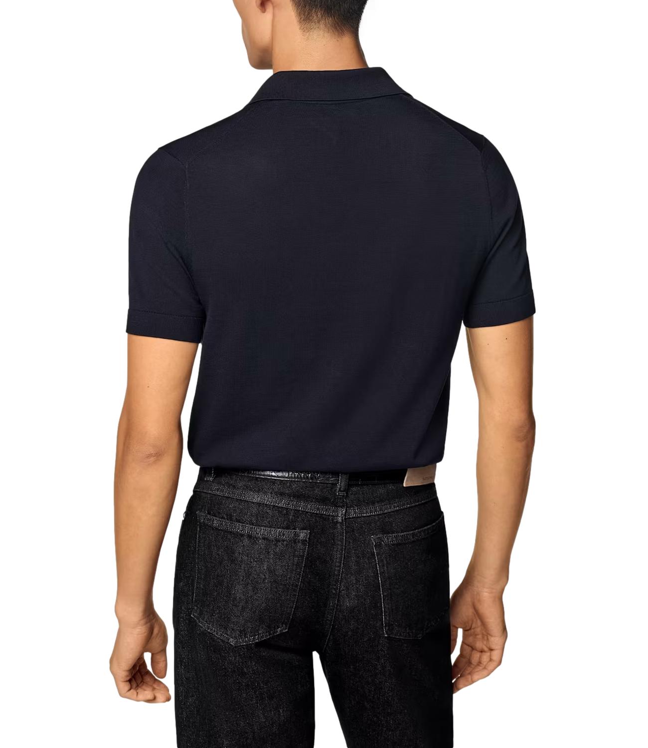Polo di filo blu