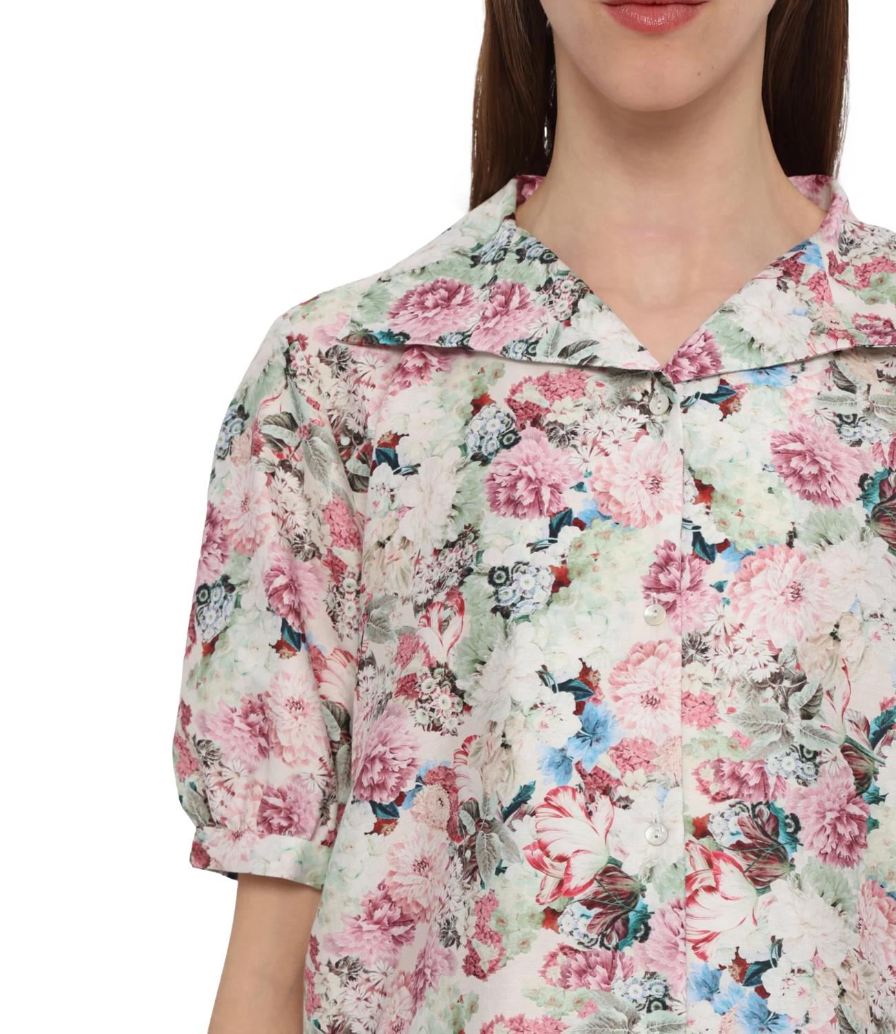 iBLUES camicia MAURA fantasia fiori donna