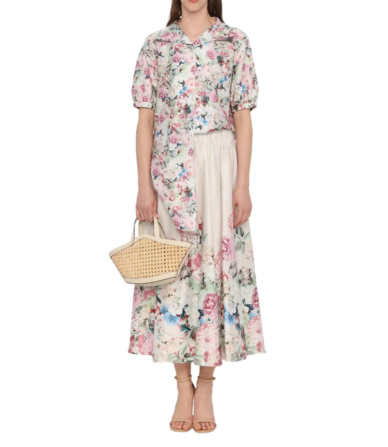 iBLUES camicia MAURA fantasia fiori donna
