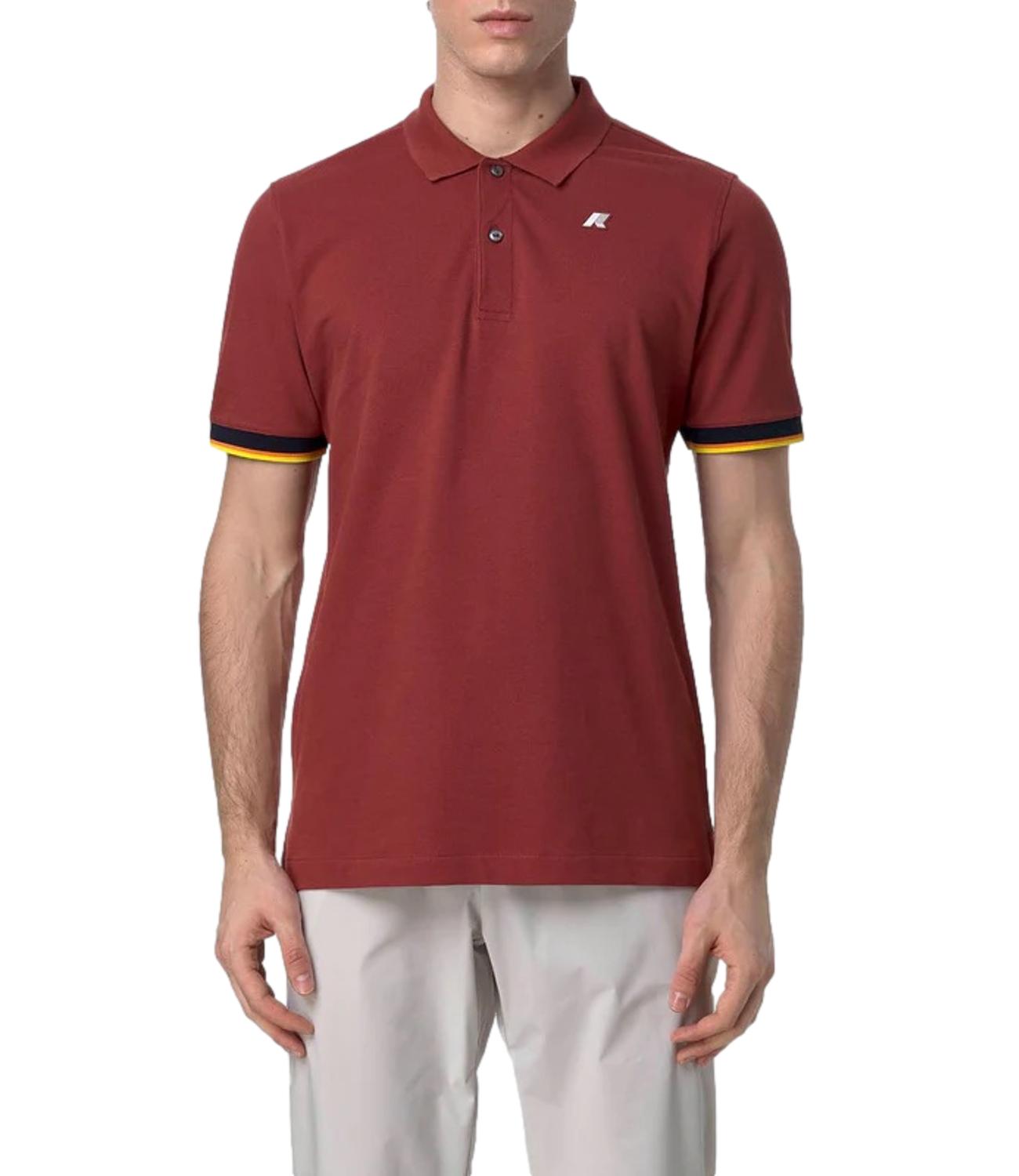 Polo K-way red brownish Vincent
