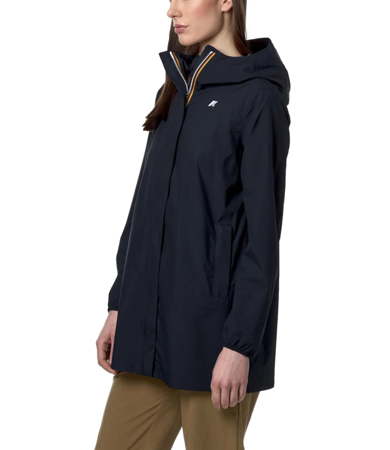 K-way giacca Sophie Stretch Dot blue donna