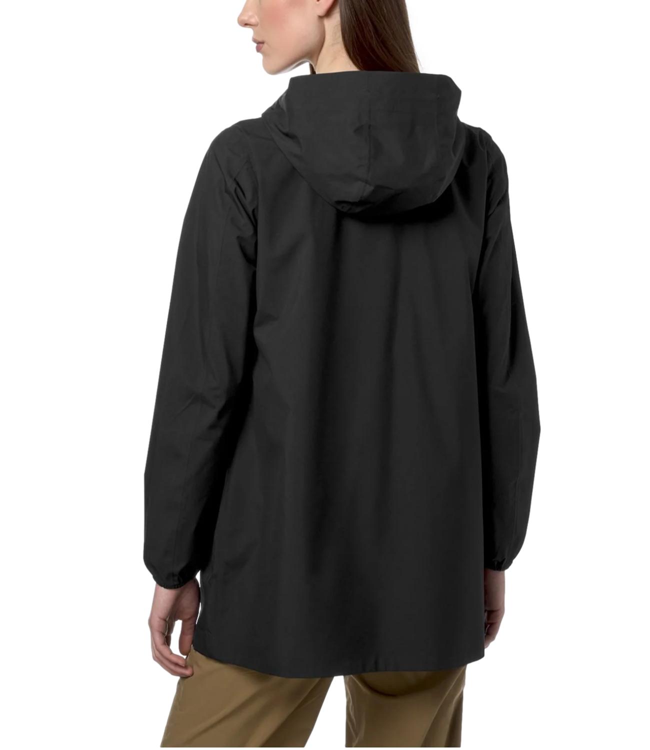 K-way giacca Sophie Stretch Dot nera donna