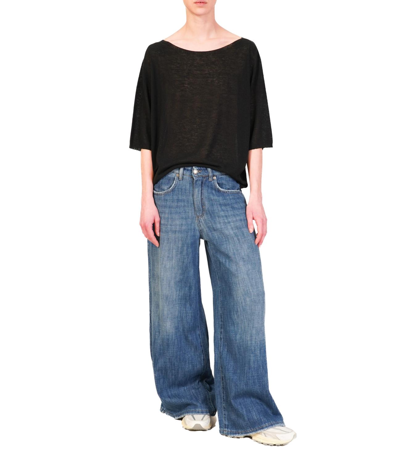 Kontatto maglia nera donna