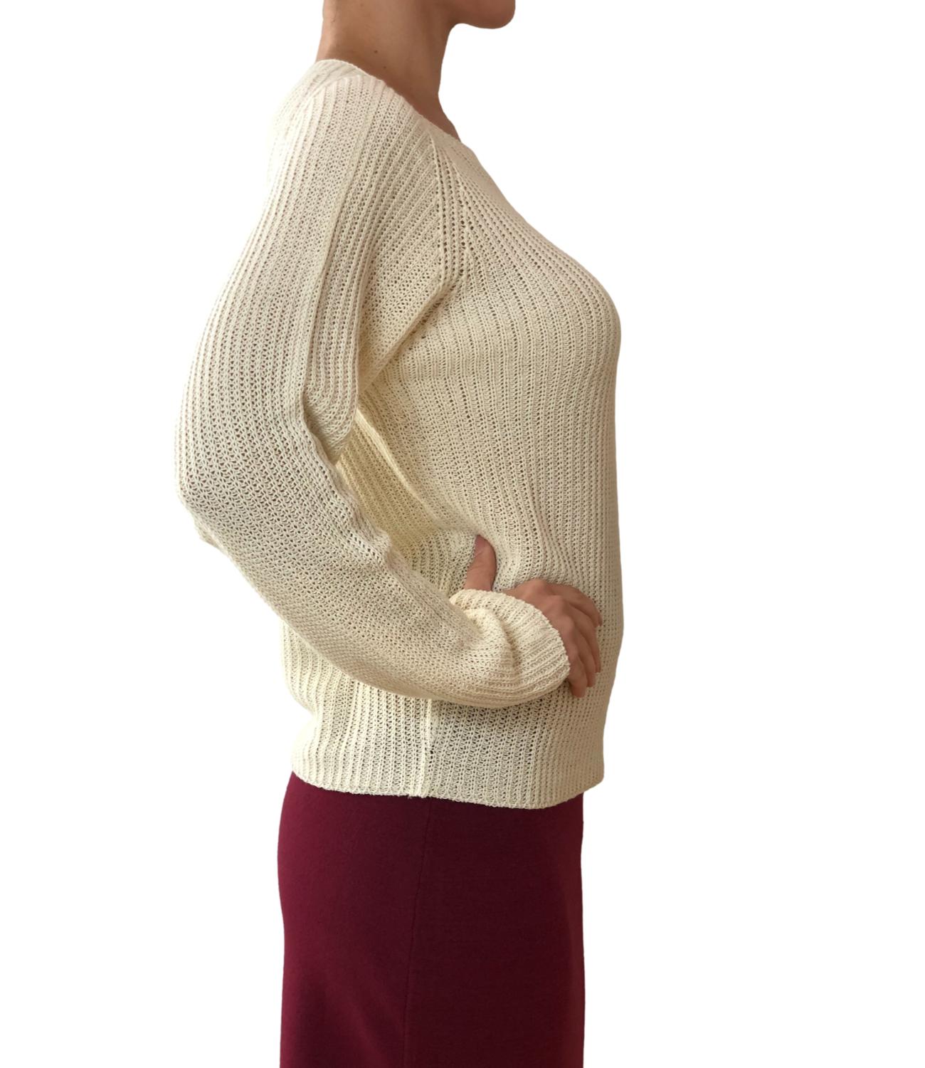 Kontatto Maglia Crema Donna