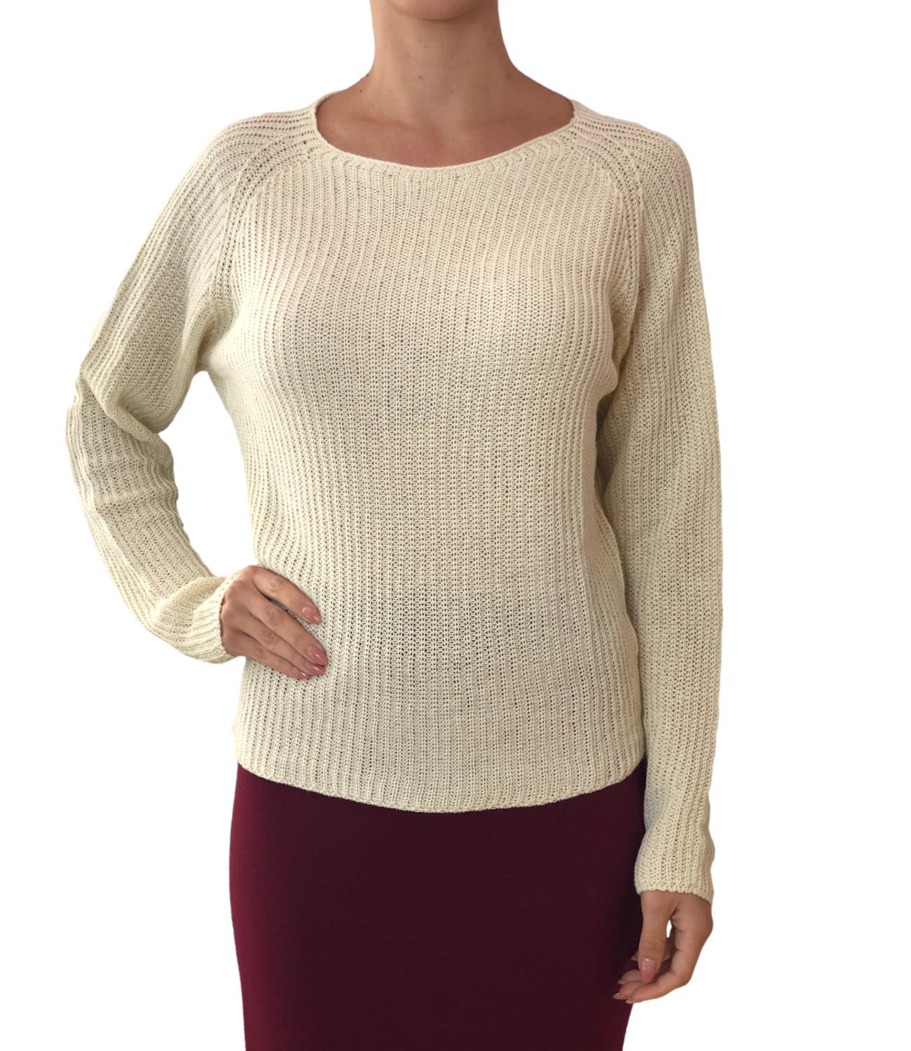 Kontatto Maglia Crema Donna