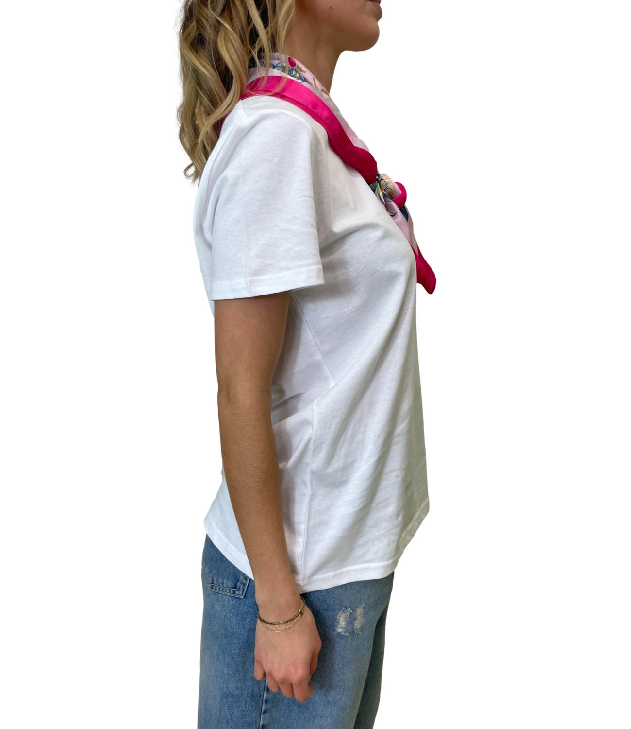 Kontatto T-Shirt bianca donna