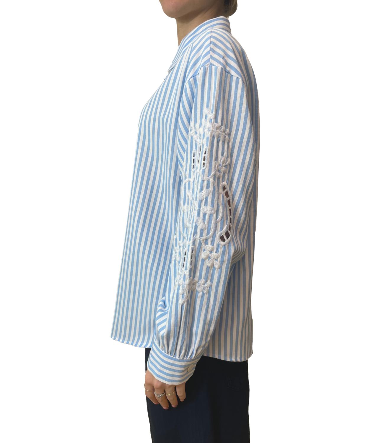Kontatto Camicia Azzurra Donna