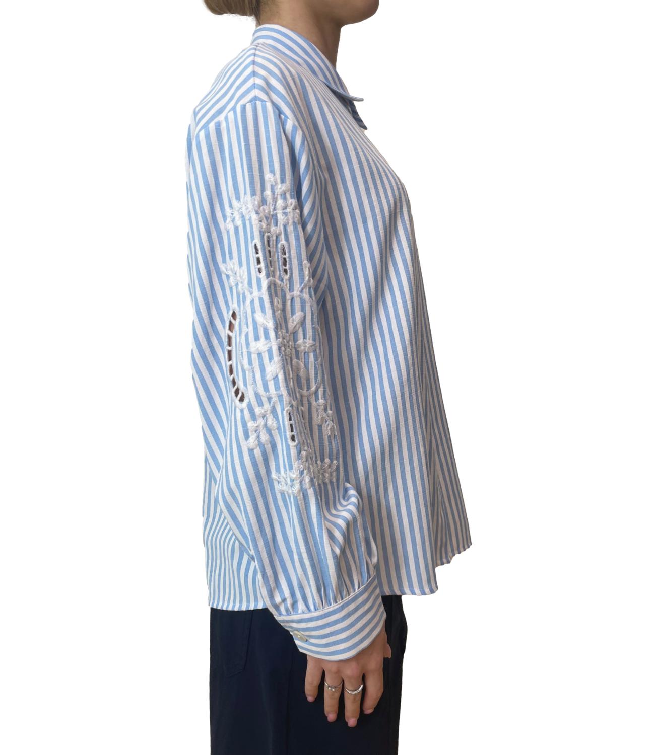 Kontatto Camicia Azzurra Donna
