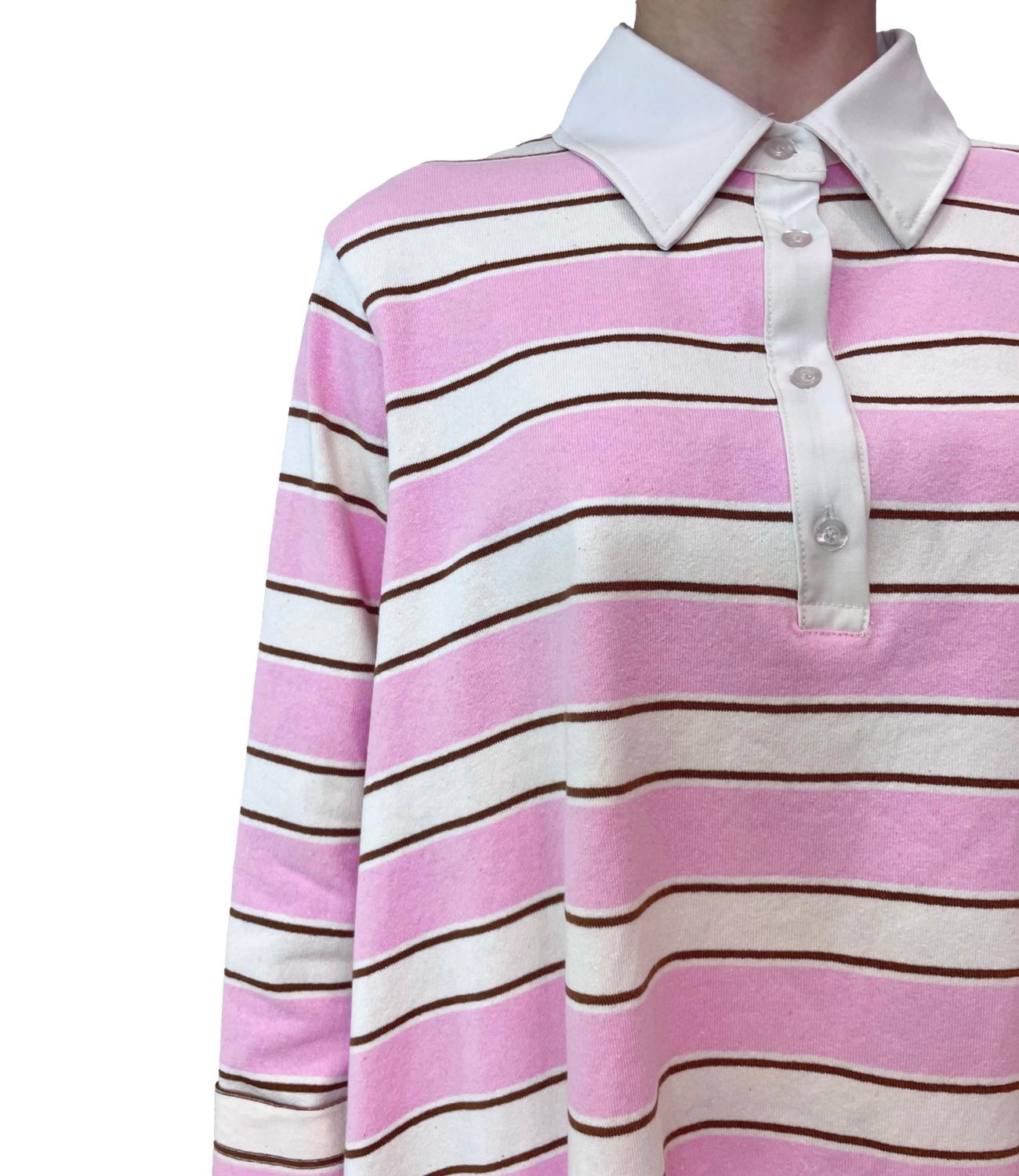 Kontatto Polo Rosa Donna