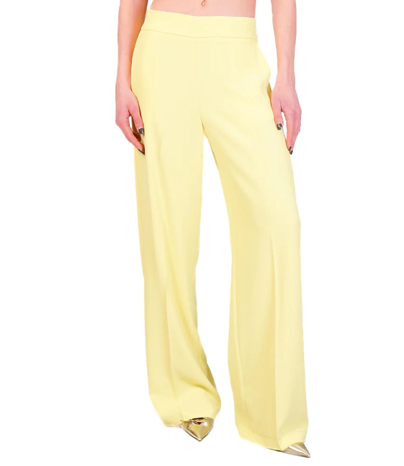 Kontatto pantalone giallo donna