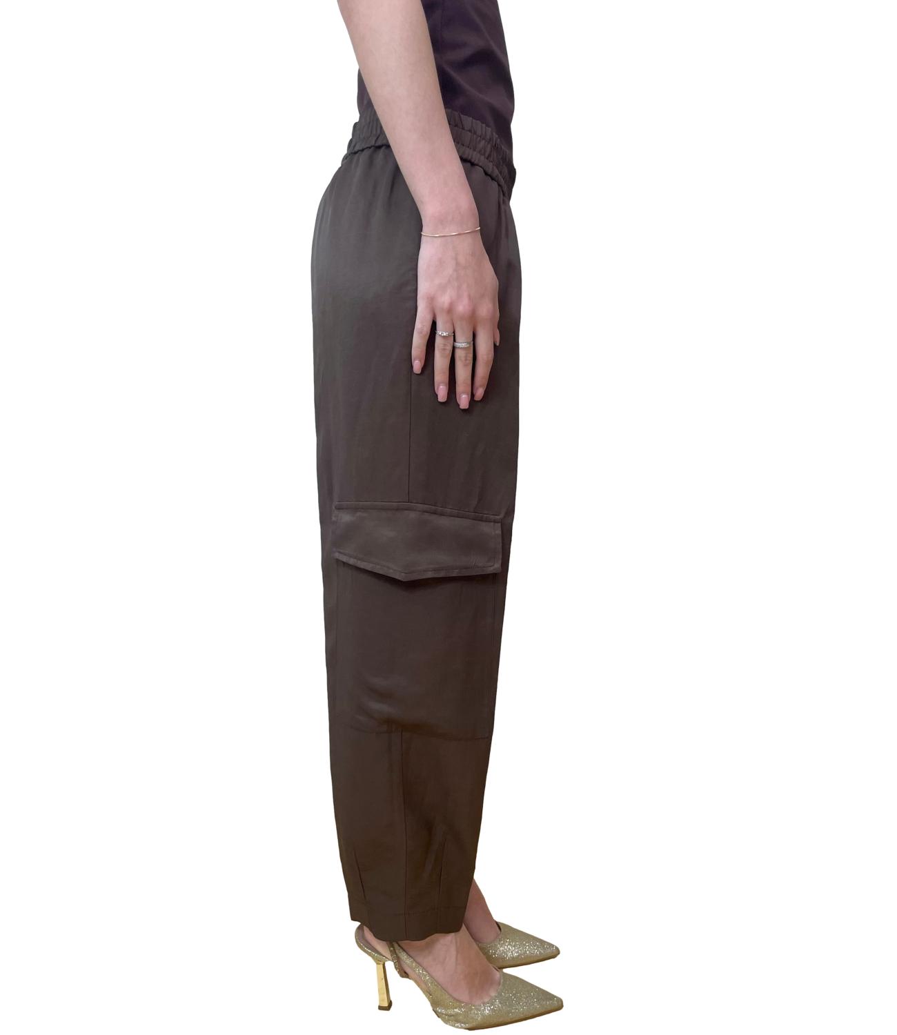 Kontatto Pantalone Fondente Donna