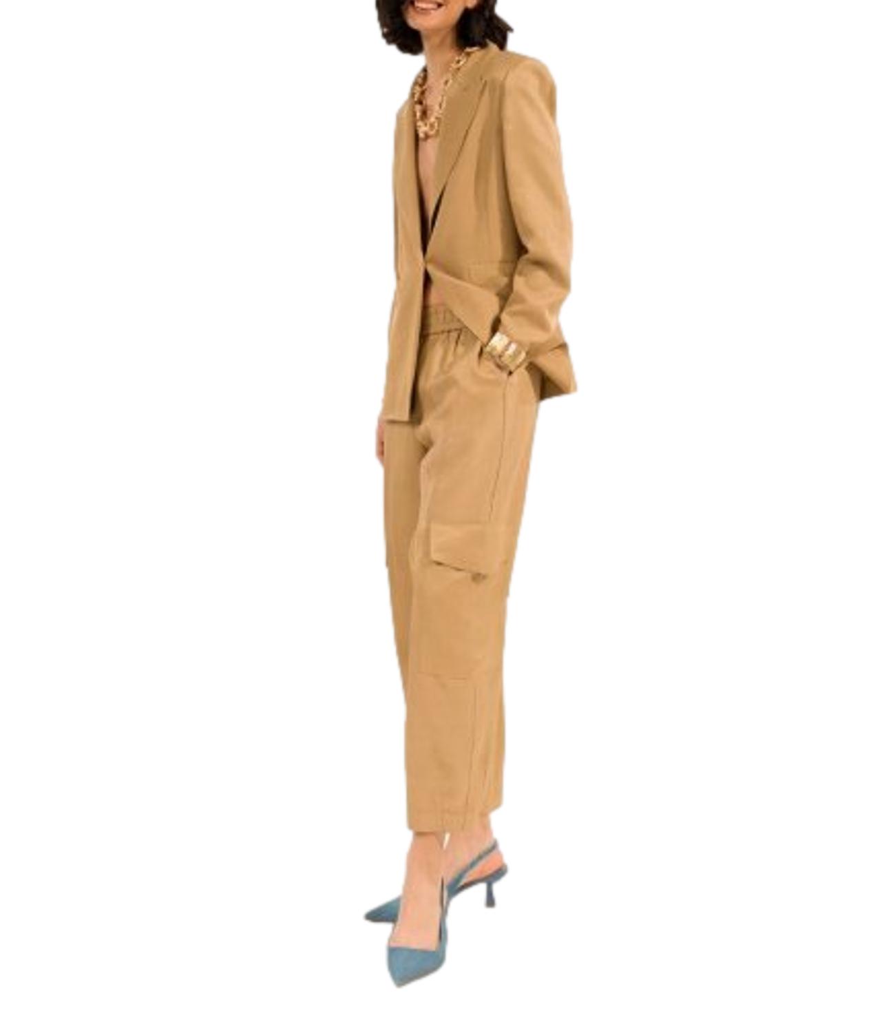 Kontatto pantalone avana donna