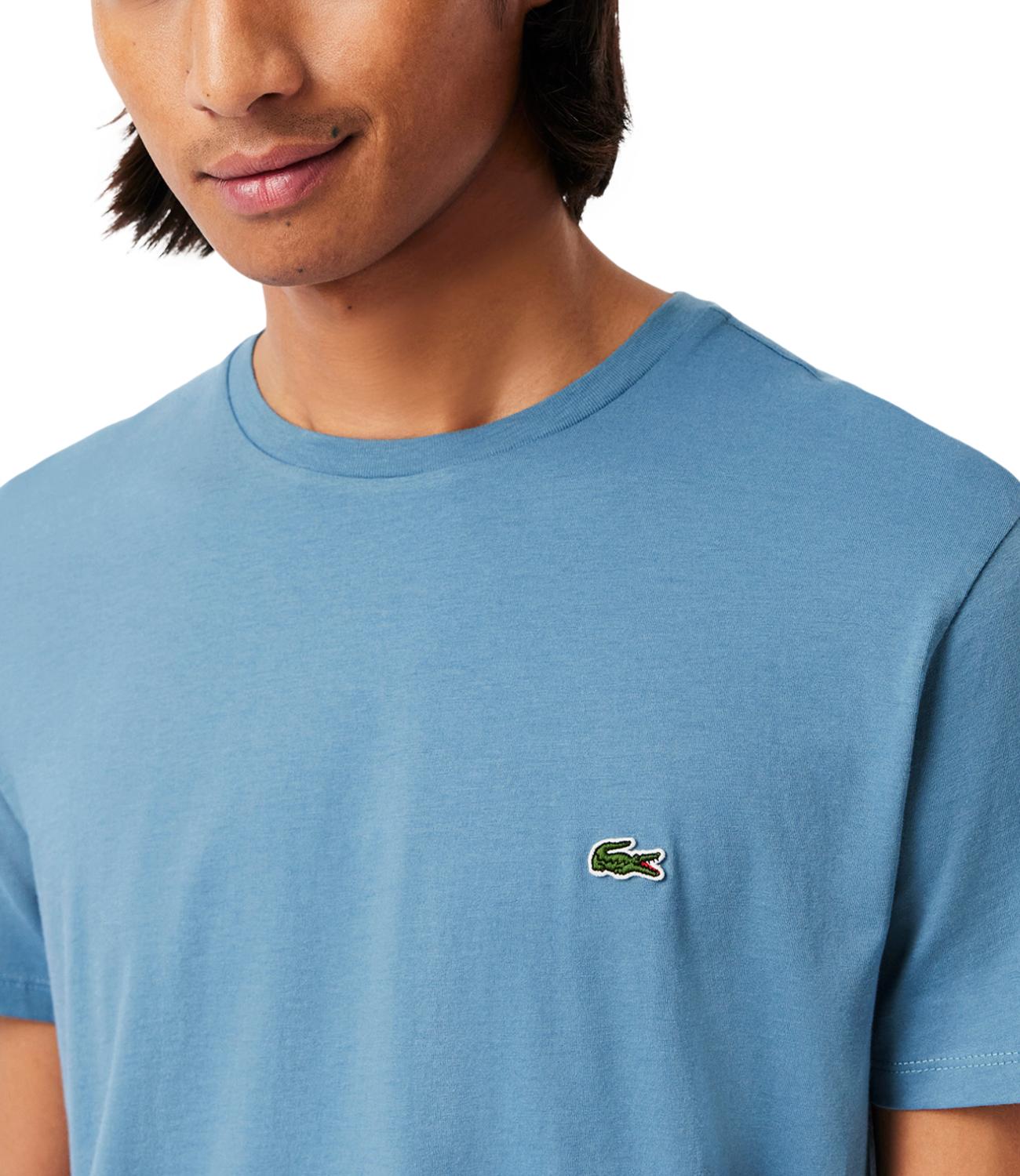 T-shirt Lacoste blu medio cobalto