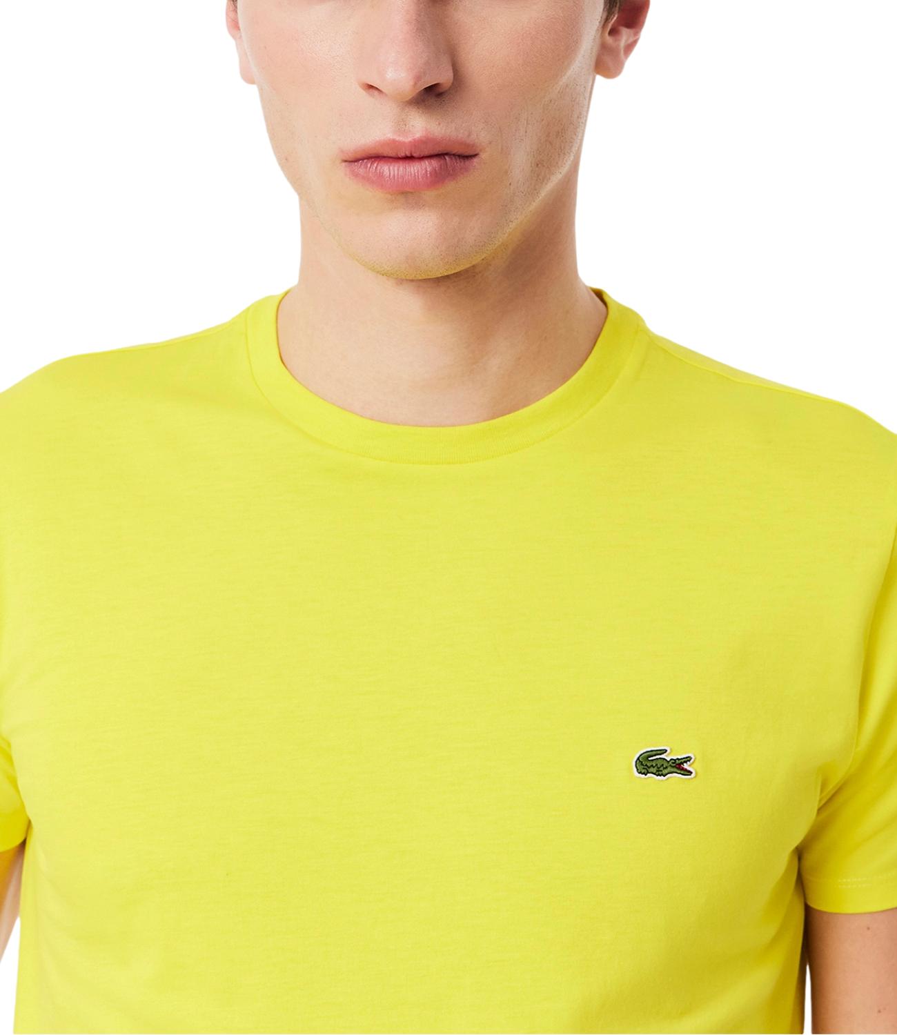 T-SHIRT IN COTONE PIMA giallo