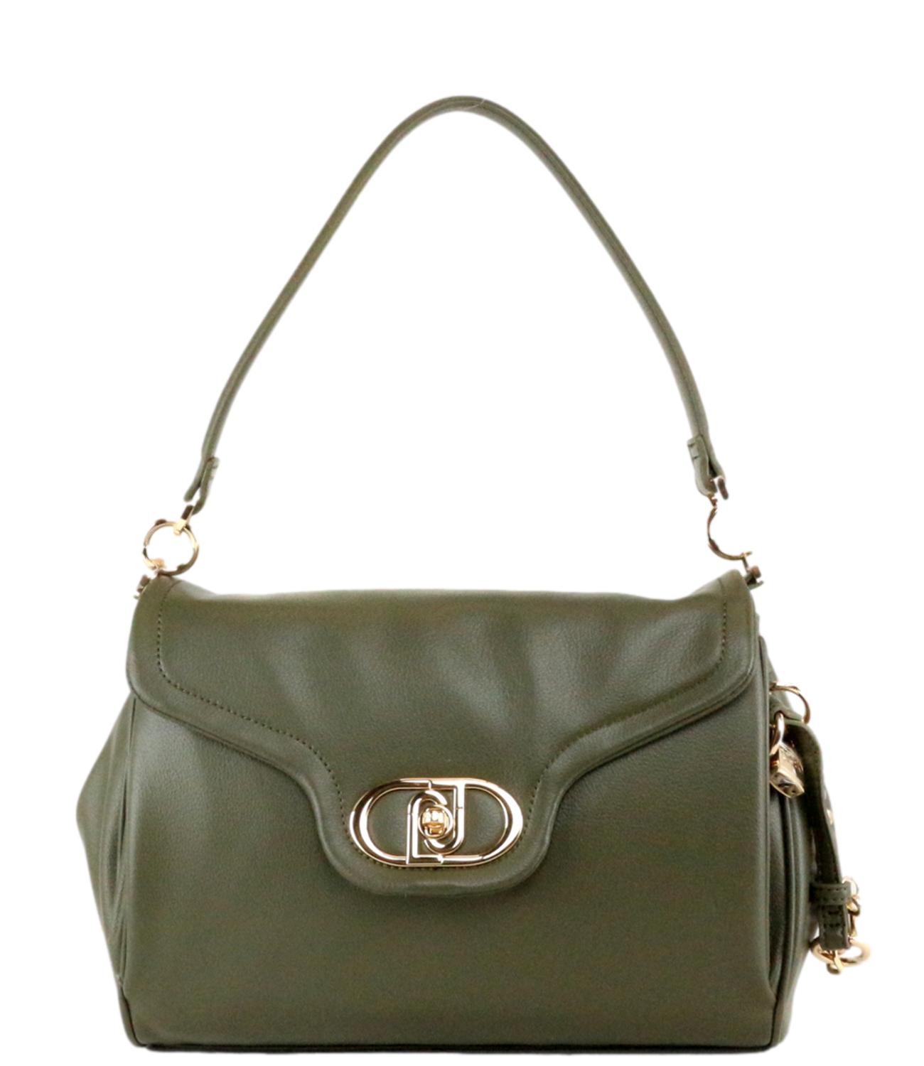 Liu Jo Borsa Ecs M Hobo Verde Militare Donna