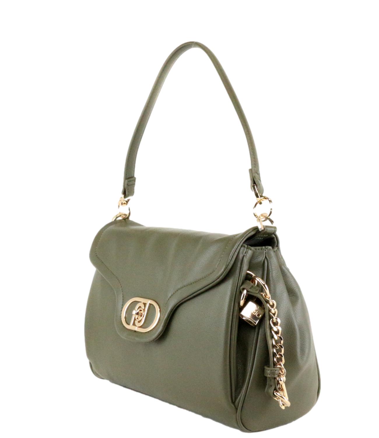 Liu Jo Borsa Ecs M Hobo Verde Militare Donna