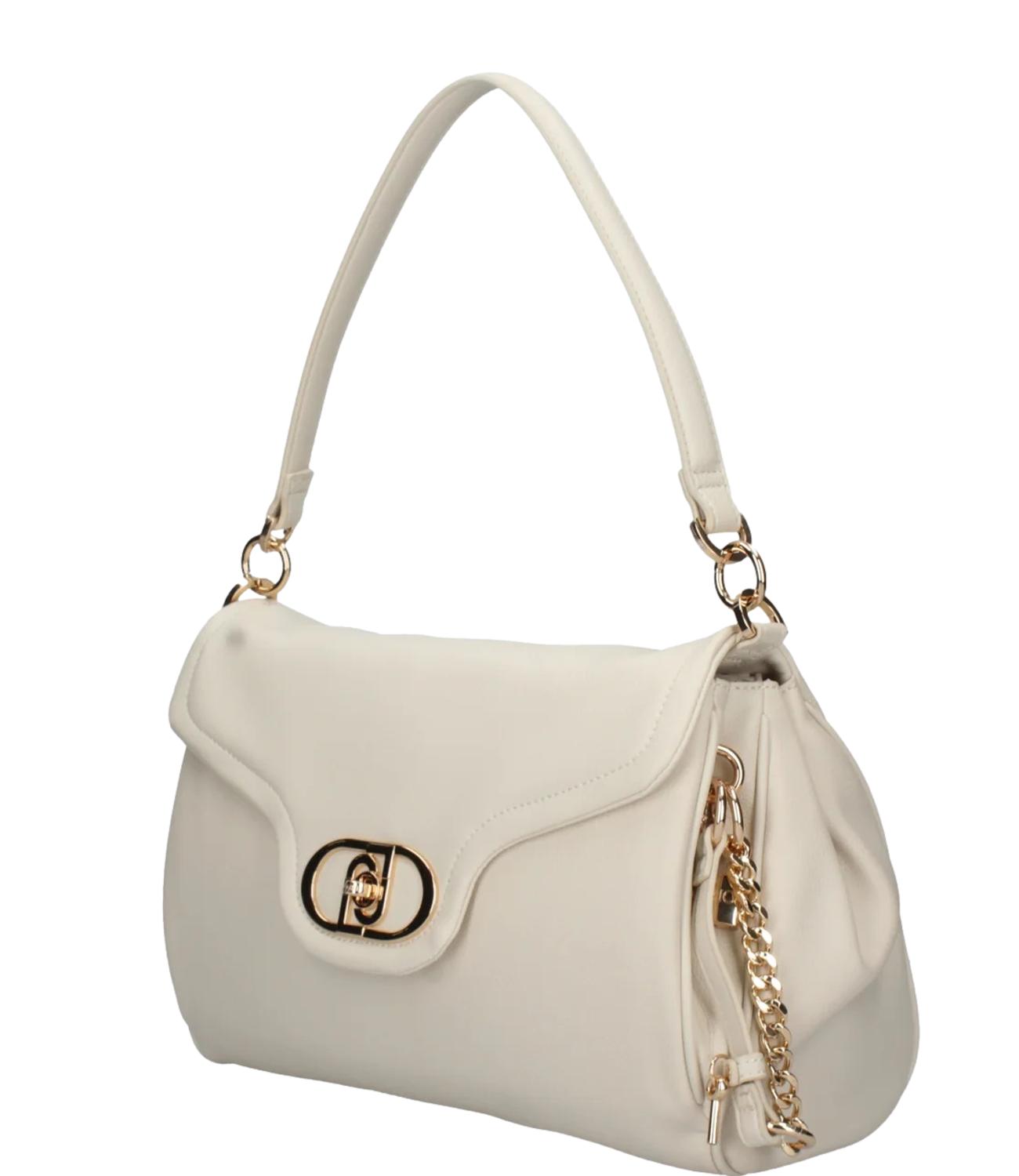 Liu Jo Borsa Ecs M Hobo Crema Donna