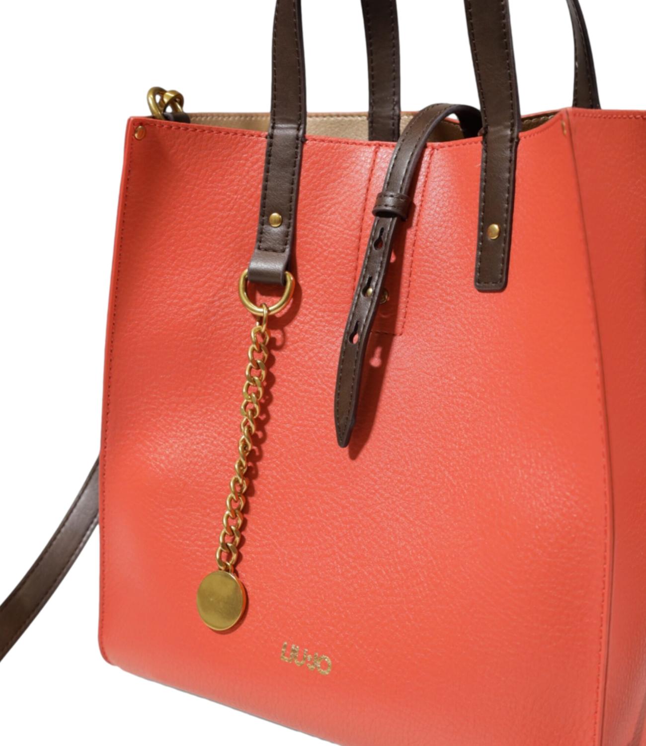 Liu Jo Borsa Ecs S Tote Arancione Donna