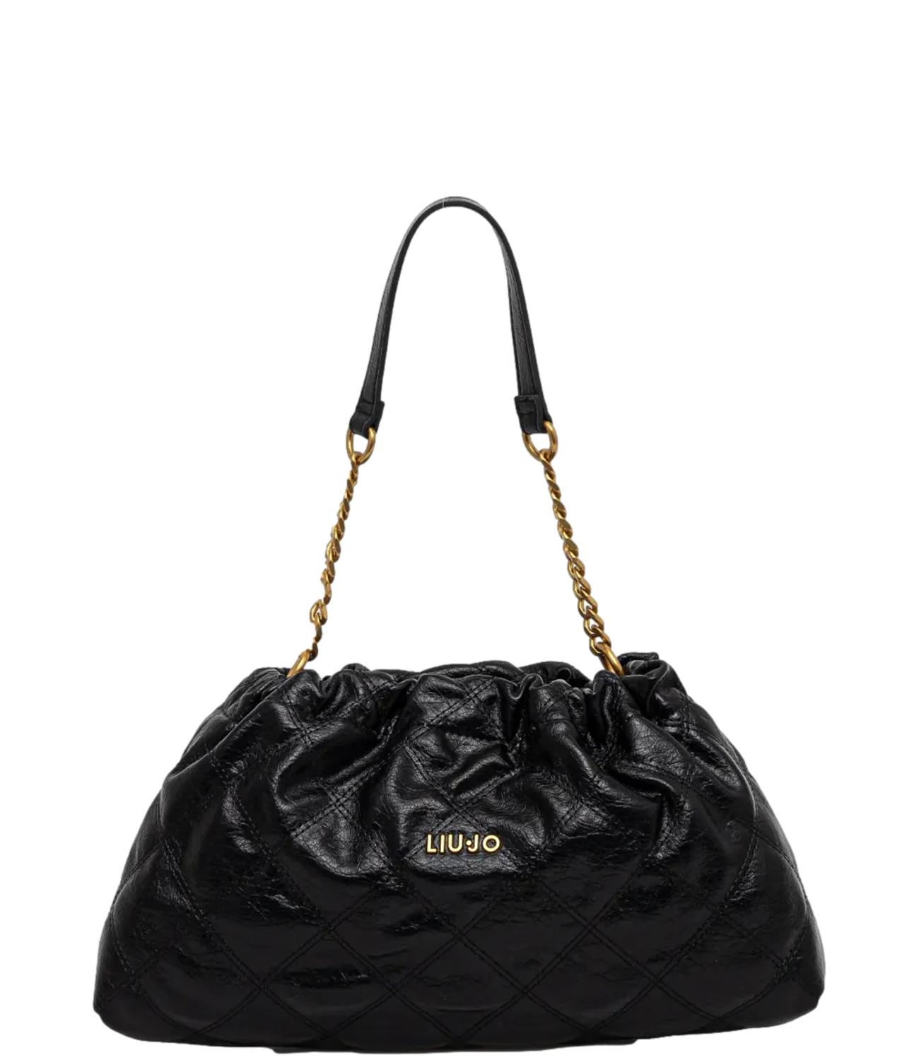Liu Jo Borsa Ecs S Hobo Nera Donna