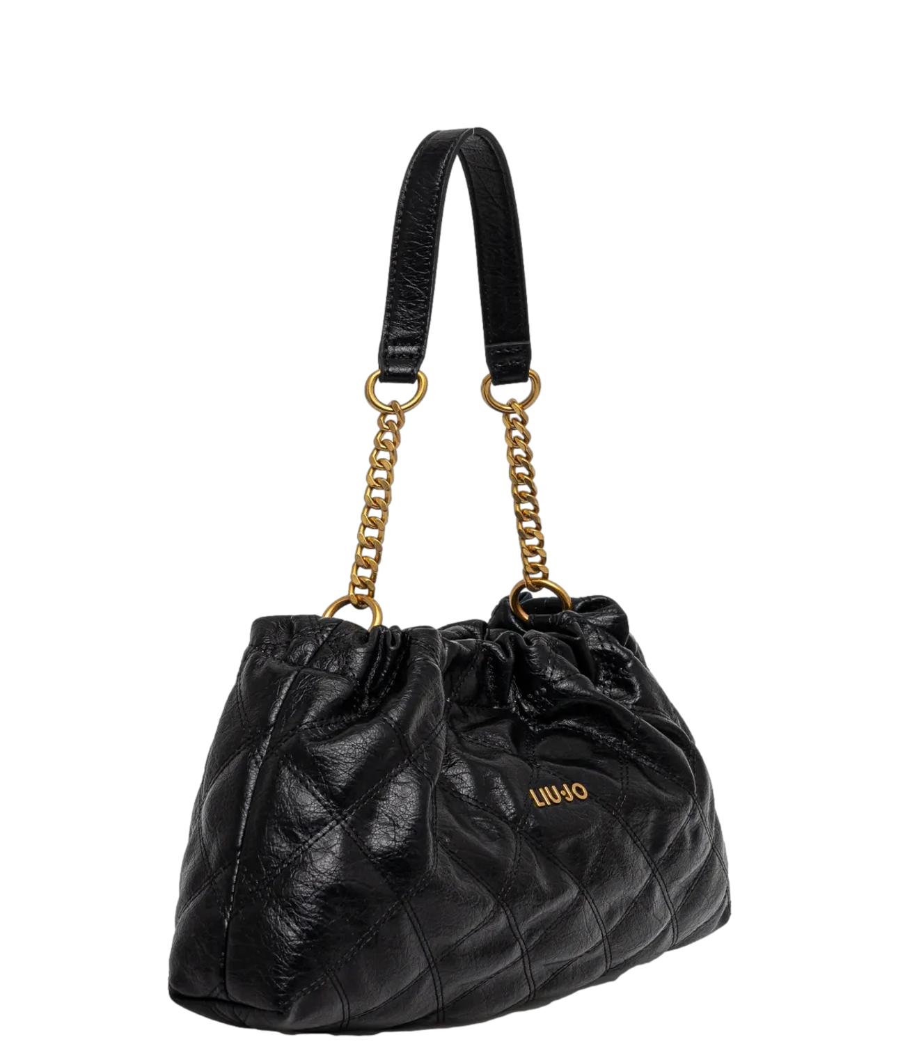 Liu Jo Borsa Ecs S Hobo Nera Donna