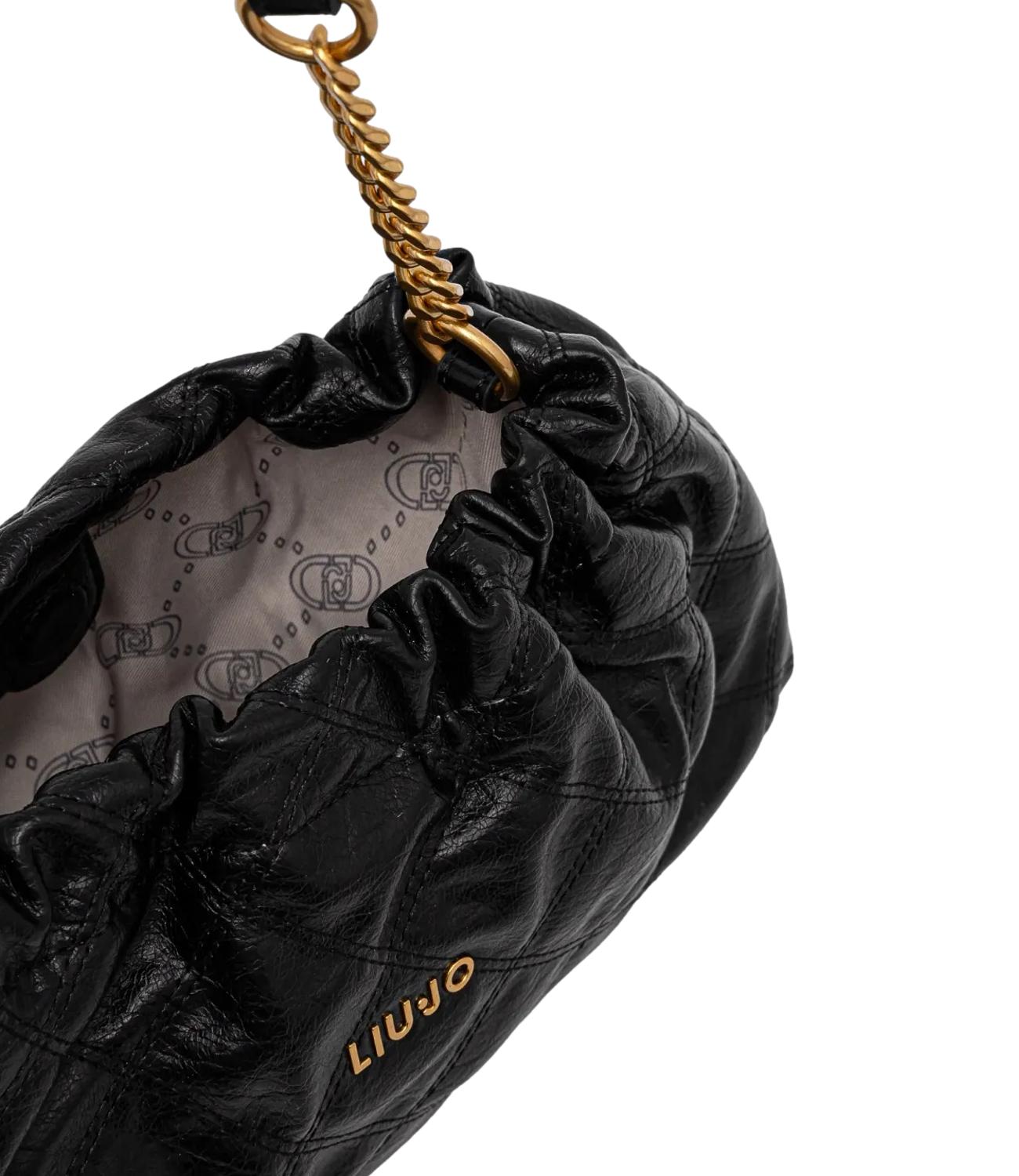 Liu Jo Borsa Ecs S Hobo Nera Donna