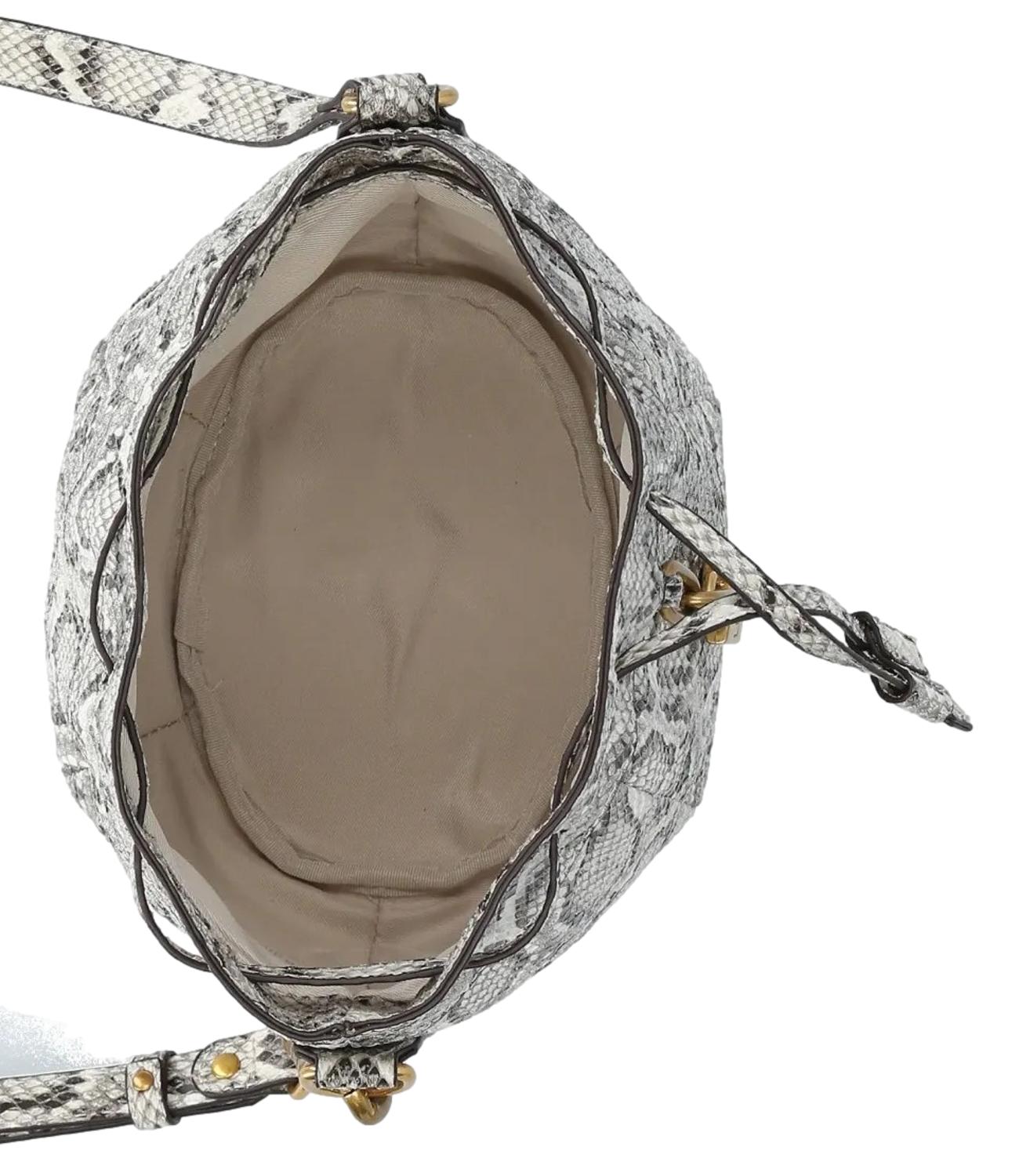 Liu Jo Borsa Ecs M Bucket Pitonata Donna