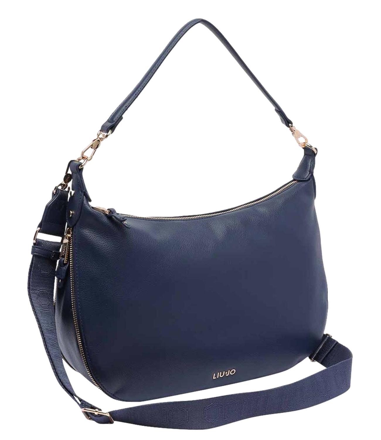 Liu Jo Borsa Ecs L hobo Blu Scuro Donna