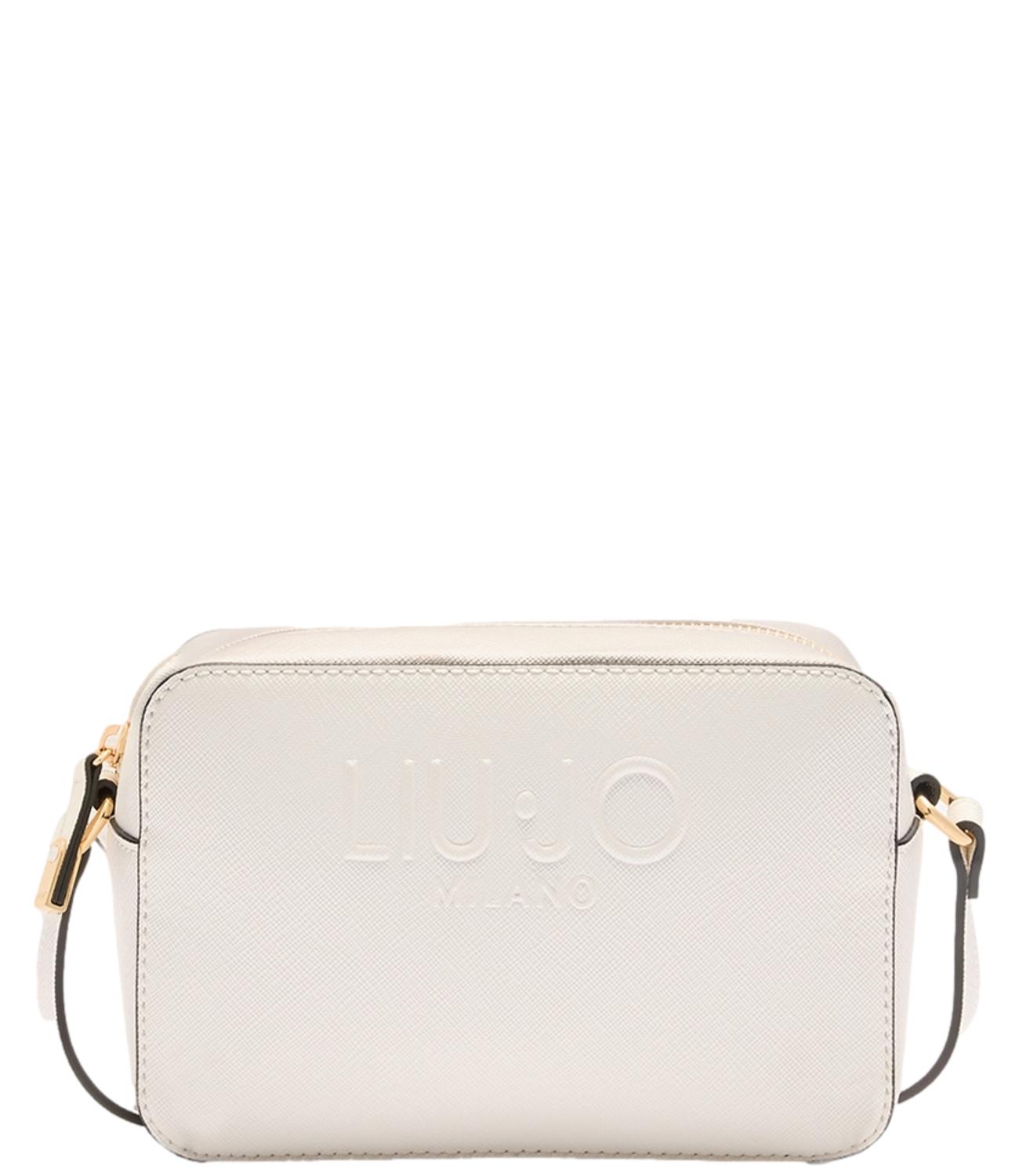 Liu Jo Borsa M Camera Case Bianca Donna