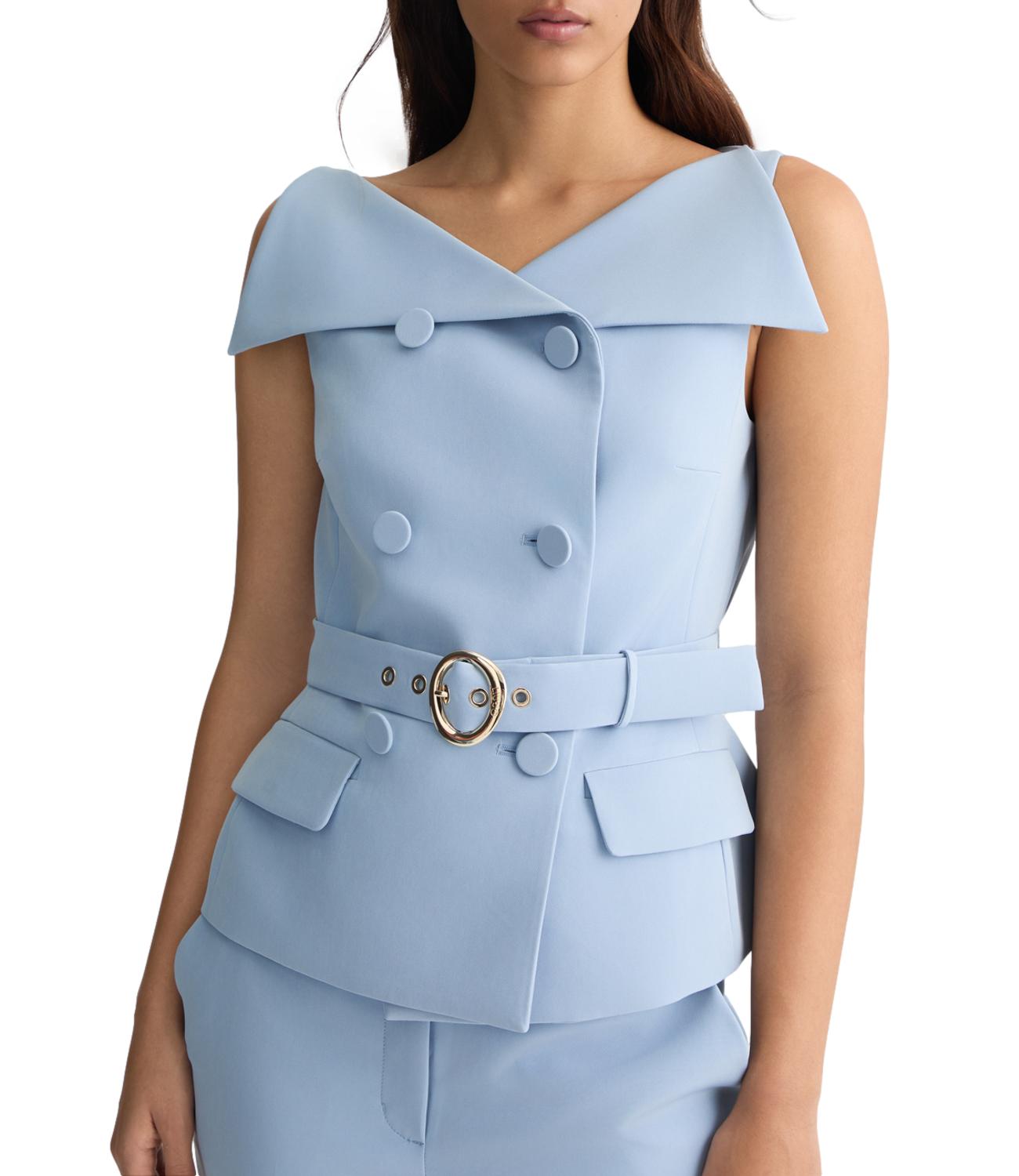Liu Jo Gilet Azzurro Donna