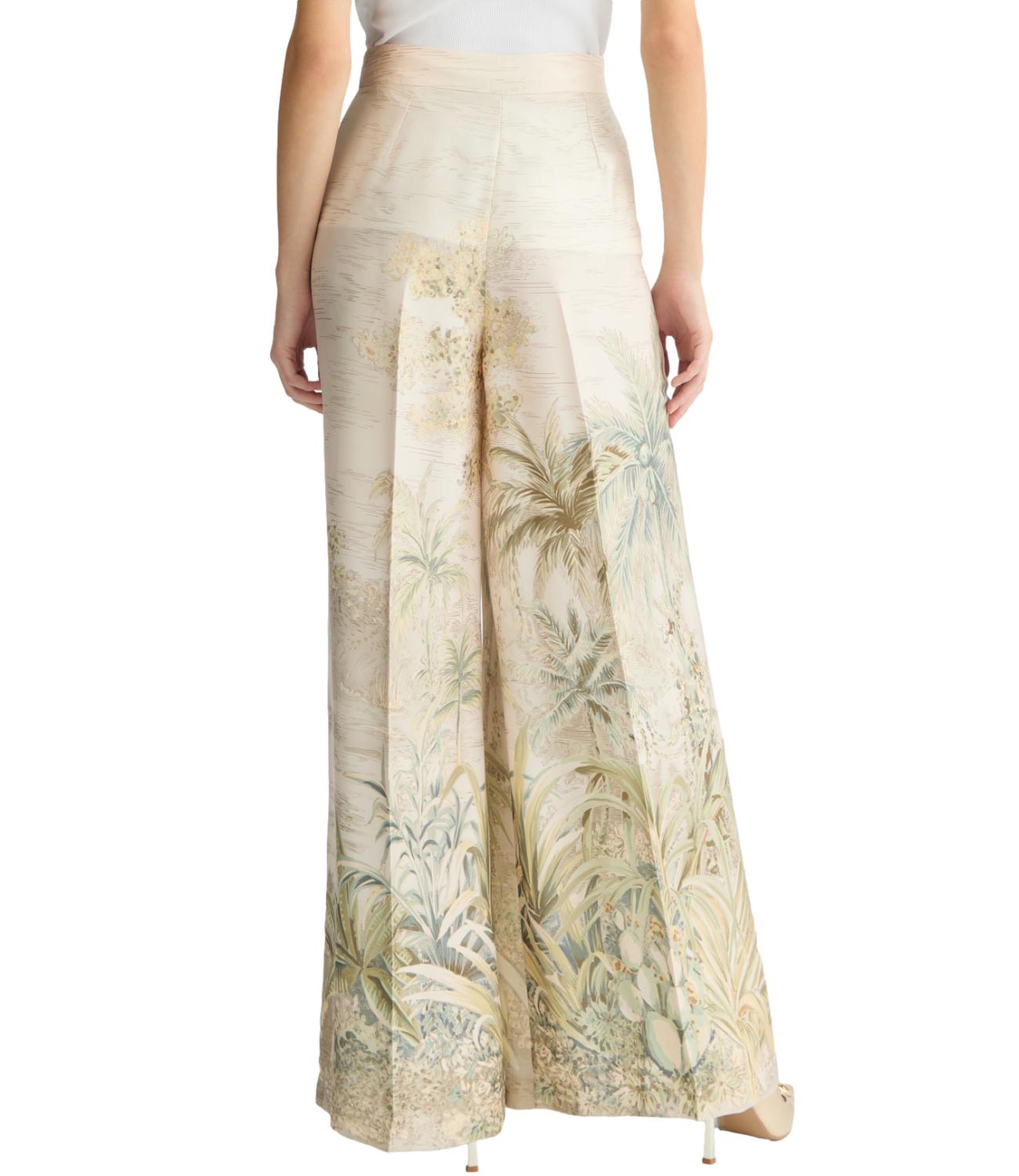 Liu Jo Pantalone Giungla Verde Donna