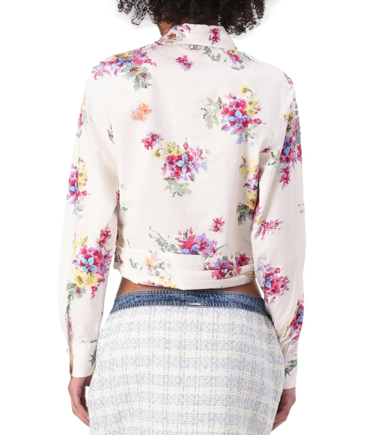 Liu Jo Camicia Bianca Mulitcolor Donna