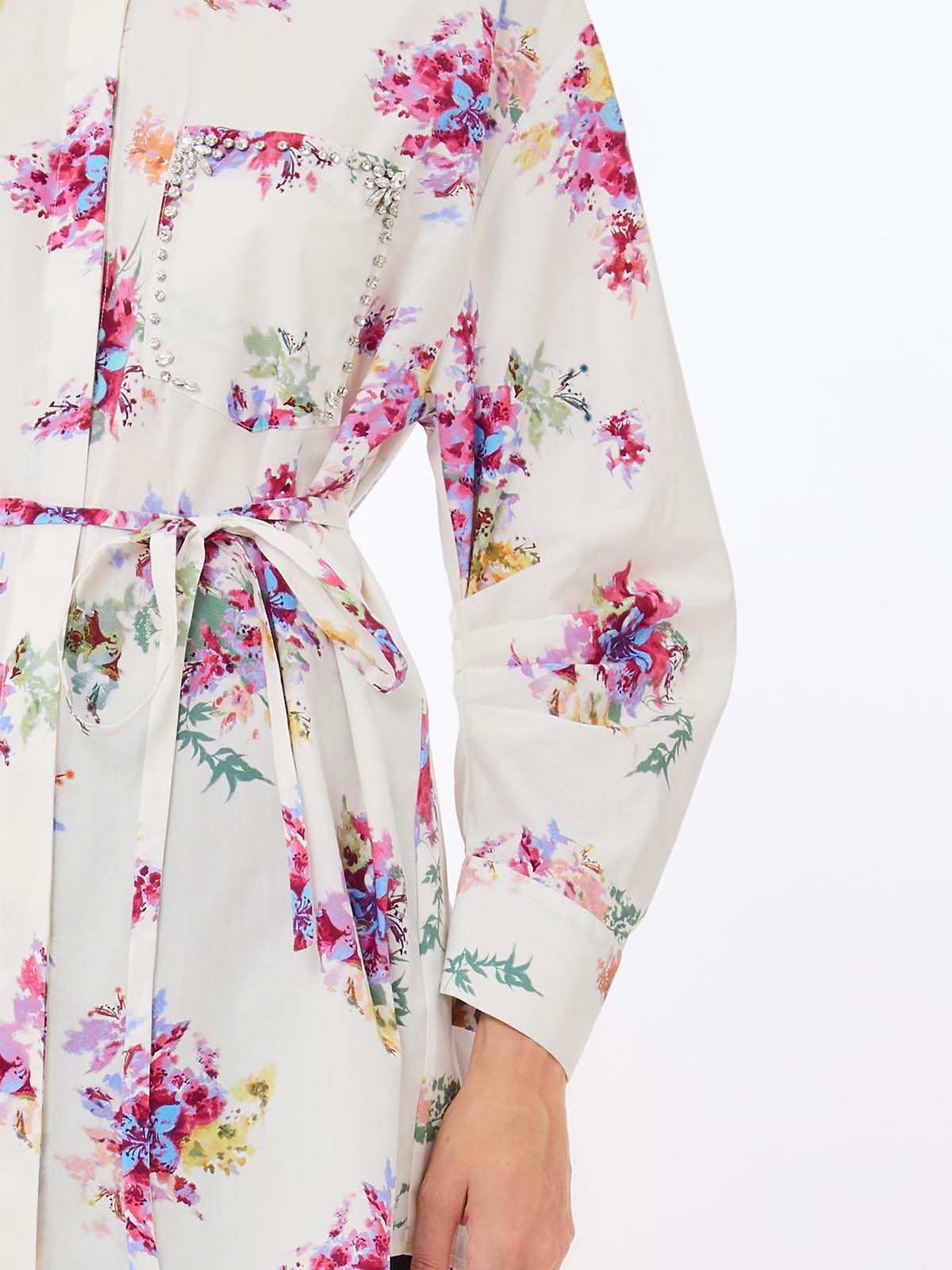 Liu Jo Camicia Bianca Multicolor Donna